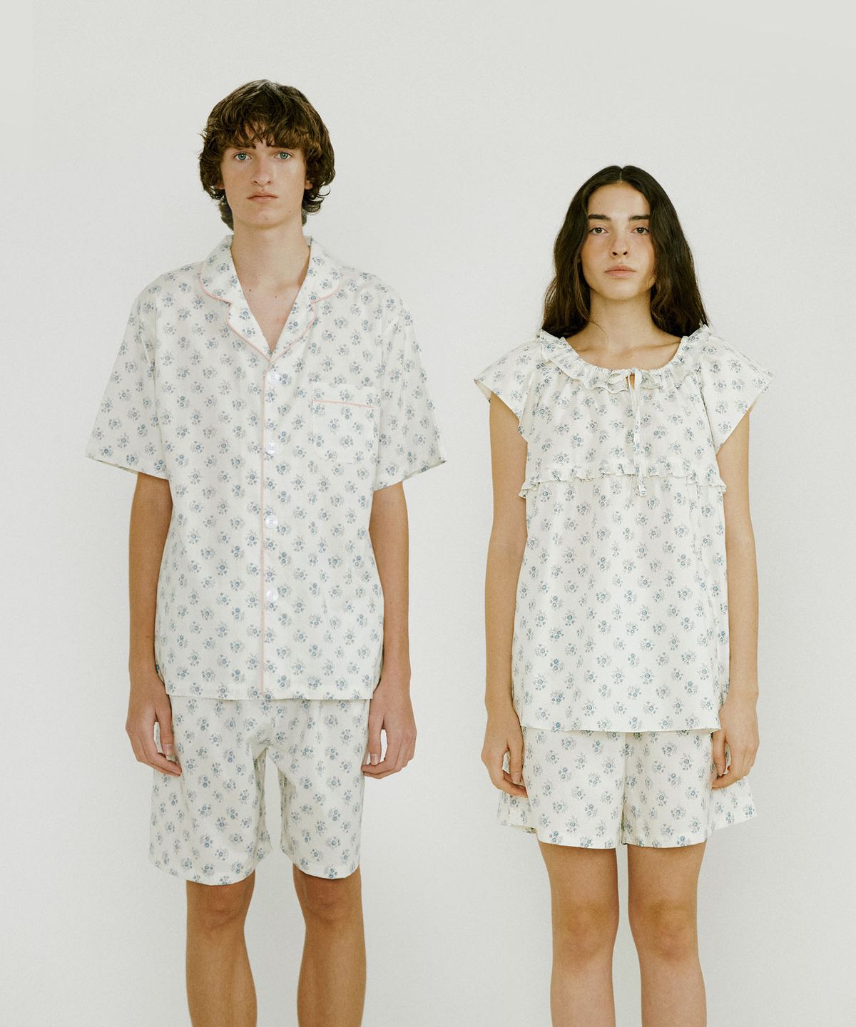 조스라운지(JO'S LOUNGE) (couple) Alps Short Pajama Set + Lounge Two-piece