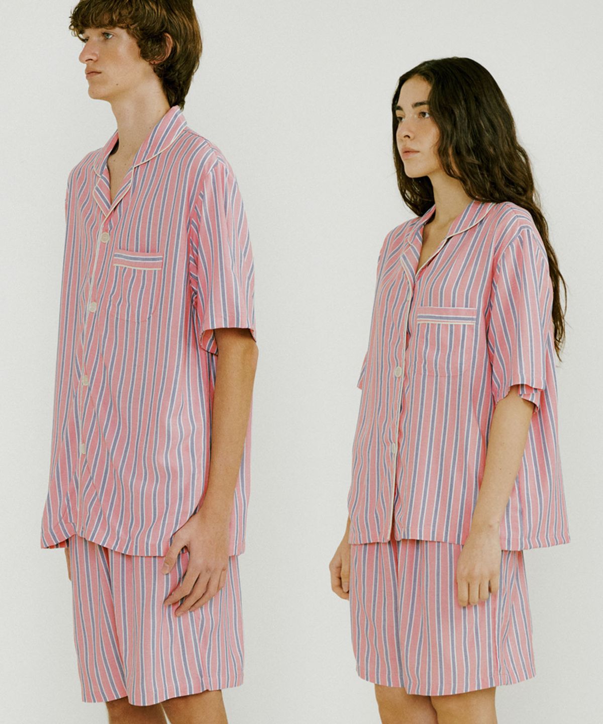조스라운지(JO'S LOUNGE) (couple) Copenhagen Short Pajama Set