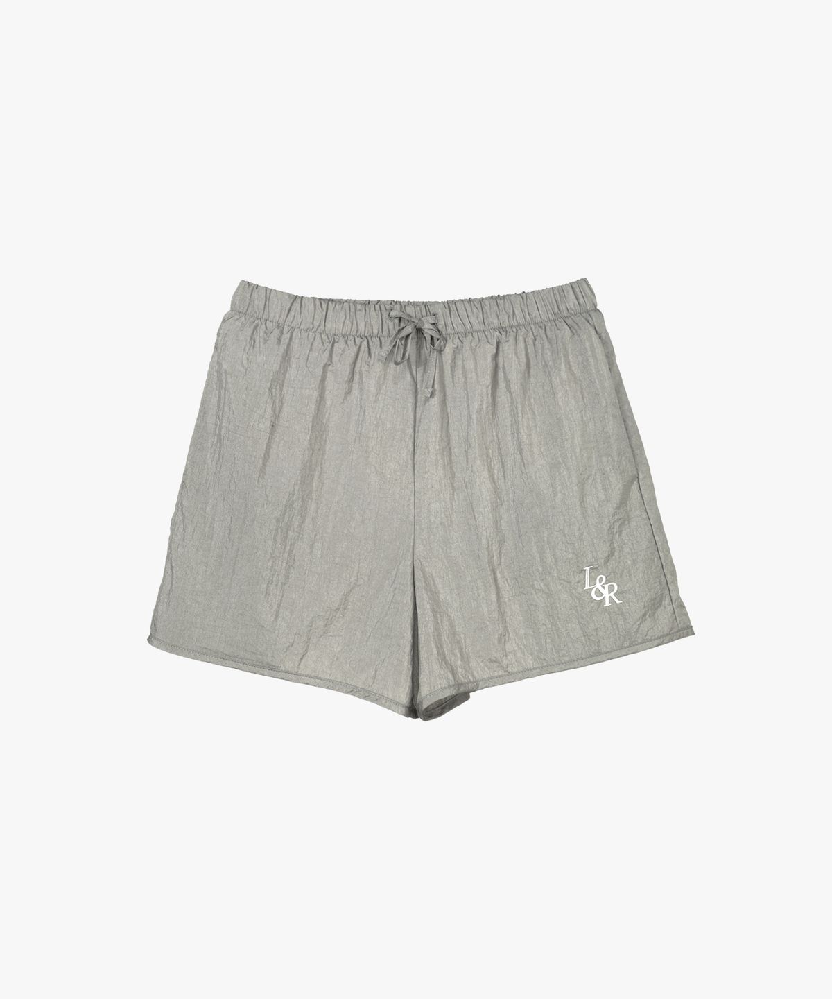 로시로우(LOSSYROW) L&R metallic nylon shorts Light Khaki