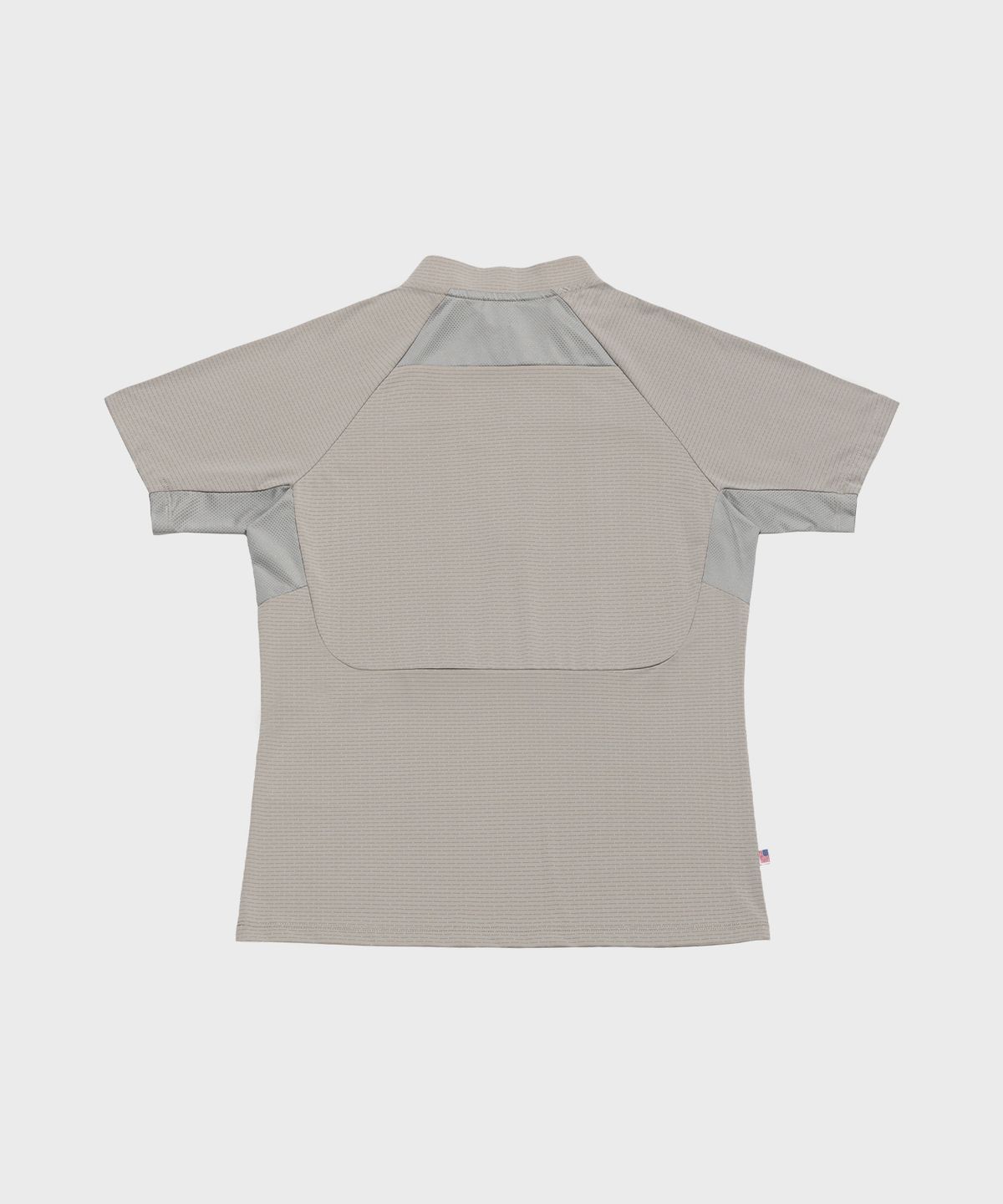 머렐(MERRELL) [WOMEN] 하이크 매쉬패치 반집 반팔 티셔츠 LIGHT GREY