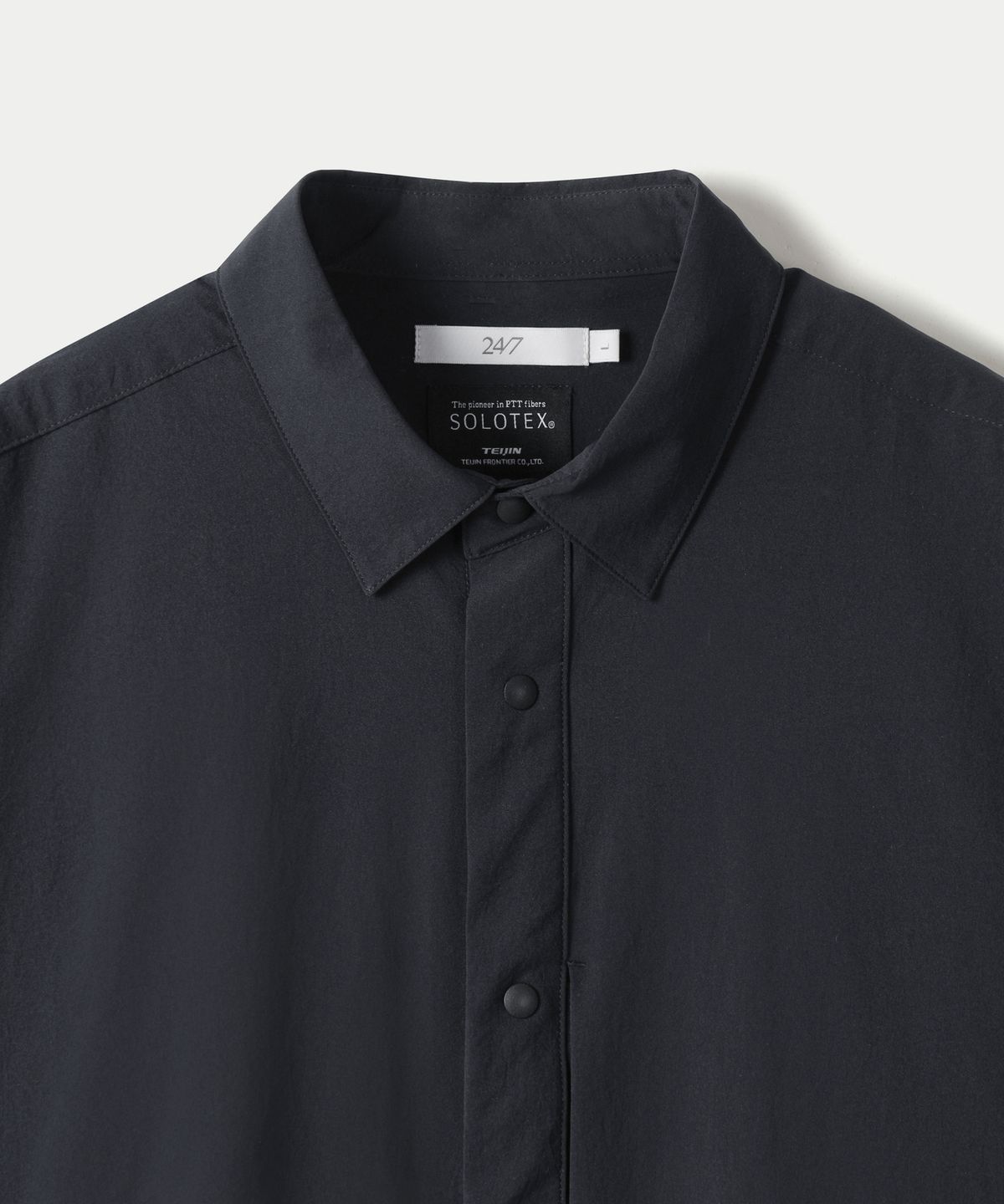 247시리즈(247SERIES) SOLOTEX® 슬레이트 쉘 셔츠 DARK NAVY
