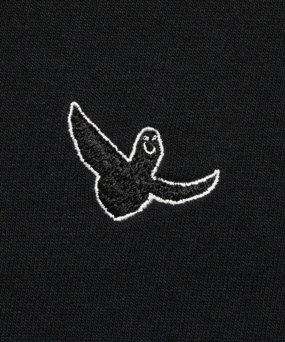 마크곤잘레스(MARK GONZALES) 우먼 엔젤 와펜 크롭 반팔 티셔츠 - BLACK