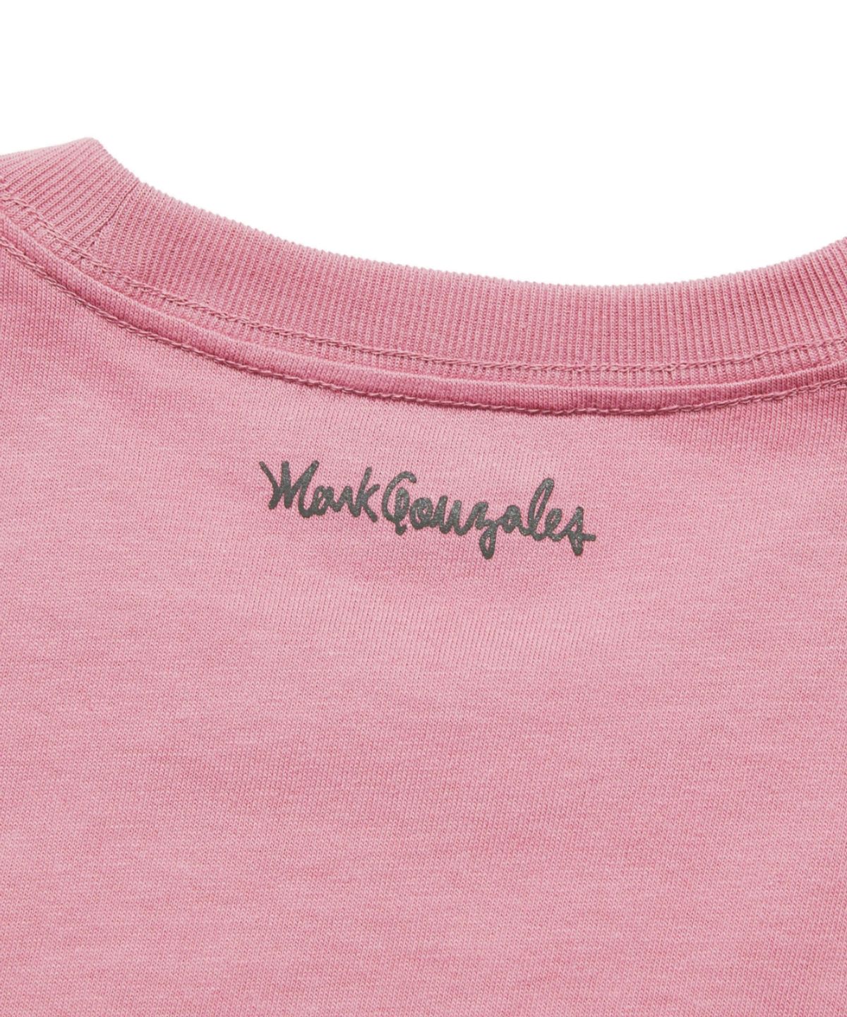 마크곤잘레스(MARK GONZALES) WOMENS HEART T-SHIRT - INDIAN PINK