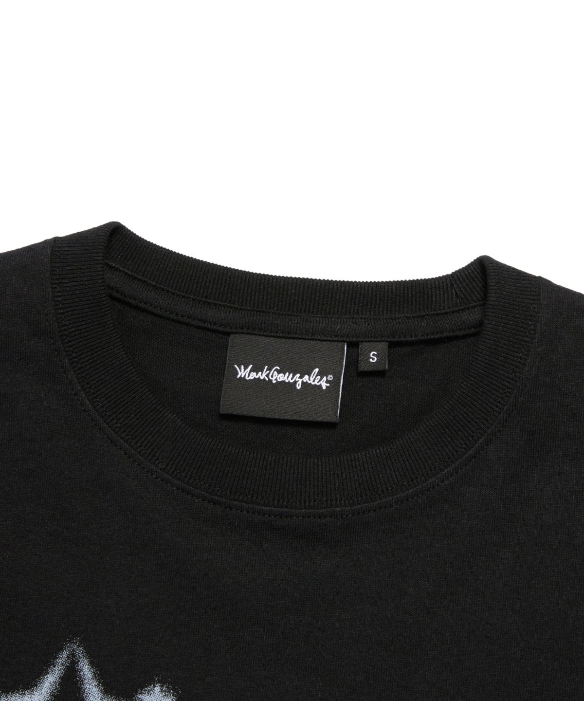 마크곤잘레스(MARK GONZALES) WOMENS HEART T-SHIRT - BLACK