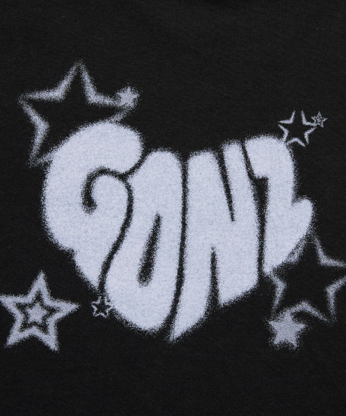 마크곤잘레스(MARK GONZALES) WOMENS HEART T-SHIRT - BLACK