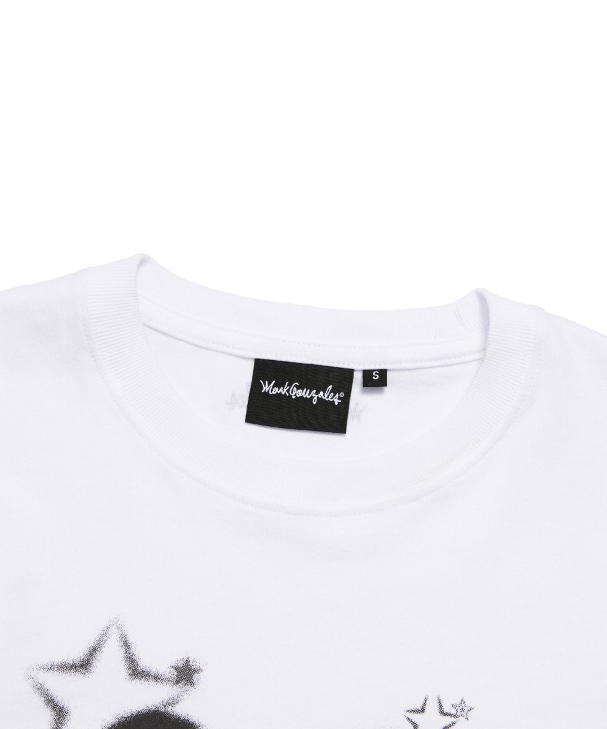 마크곤잘레스(MARK GONZALES) WOMENS HEART T-SHIRT - WHITE