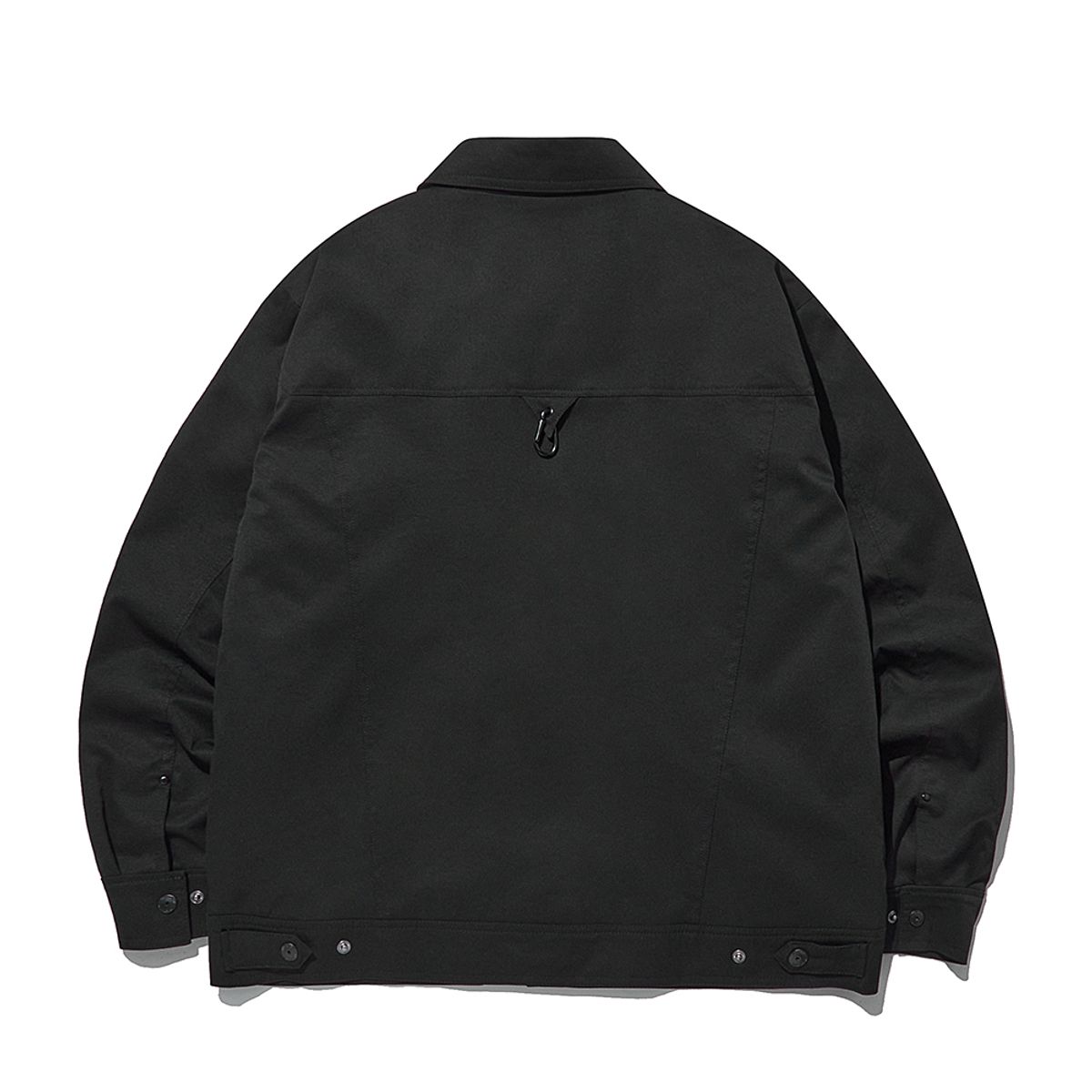 인터크루(INTERCREW) [24SS] 지퍼포인트 트러커자켓 블랙 ITY1UJ05ABK