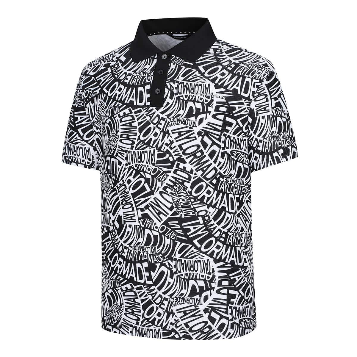 테일러메이드 어패럴(TAYLORMADE APPAREL) 남성 시즌 패턴 카라 반팔 티셔츠 T8031TN2150-199