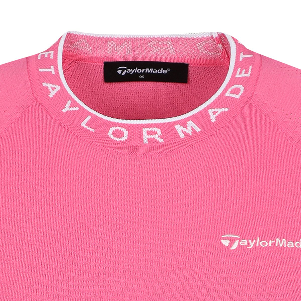 테일러메이드 어패럴(TAYLORMADE APPAREL) 여성 반팔 라운드 니트 TSN-61HG22-403
