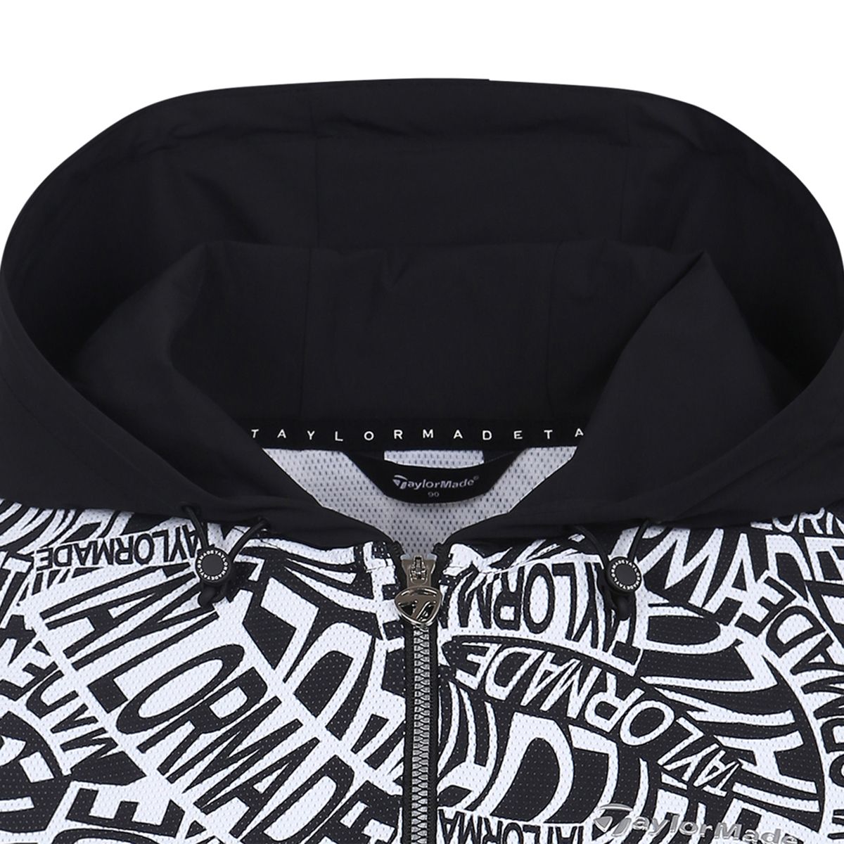 테일러메이드 어패럴(TAYLORMADE APPAREL) 여성 시즌패턴 후드 반팔 티셔츠 TTN-61HG44-199