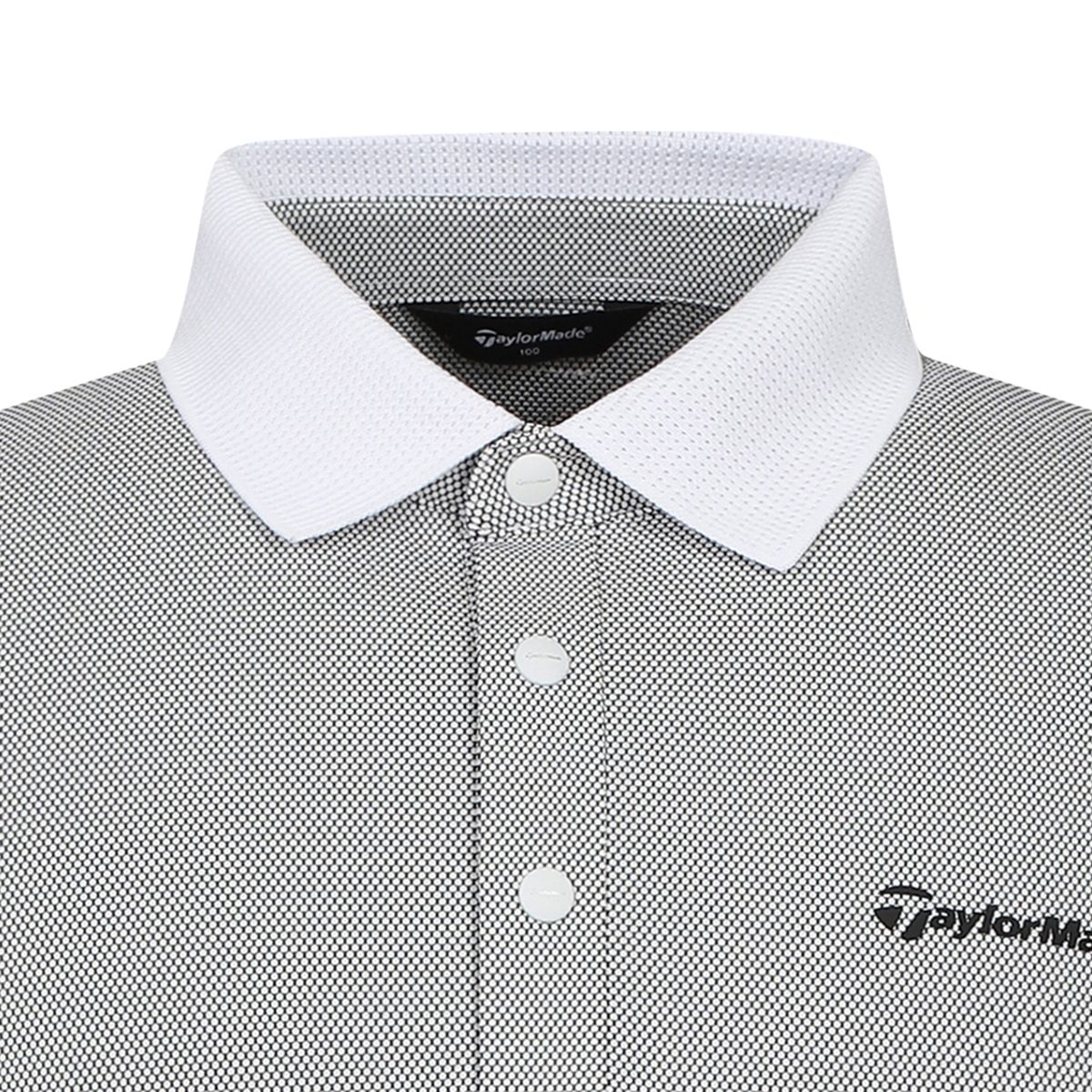 테일러메이드 어패럴(TAYLORMADE APPAREL) 남성 투톤 카라 반팔 티셔츠 T8031TN2143-100