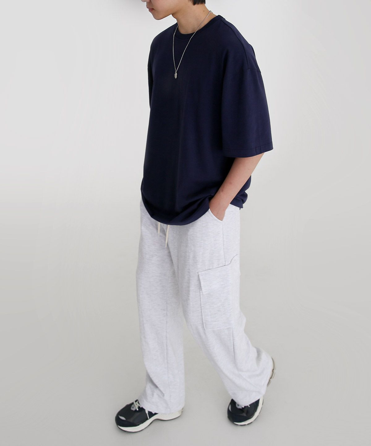 음(UMM) 20컬러 무지코튼 오버핏반팔티