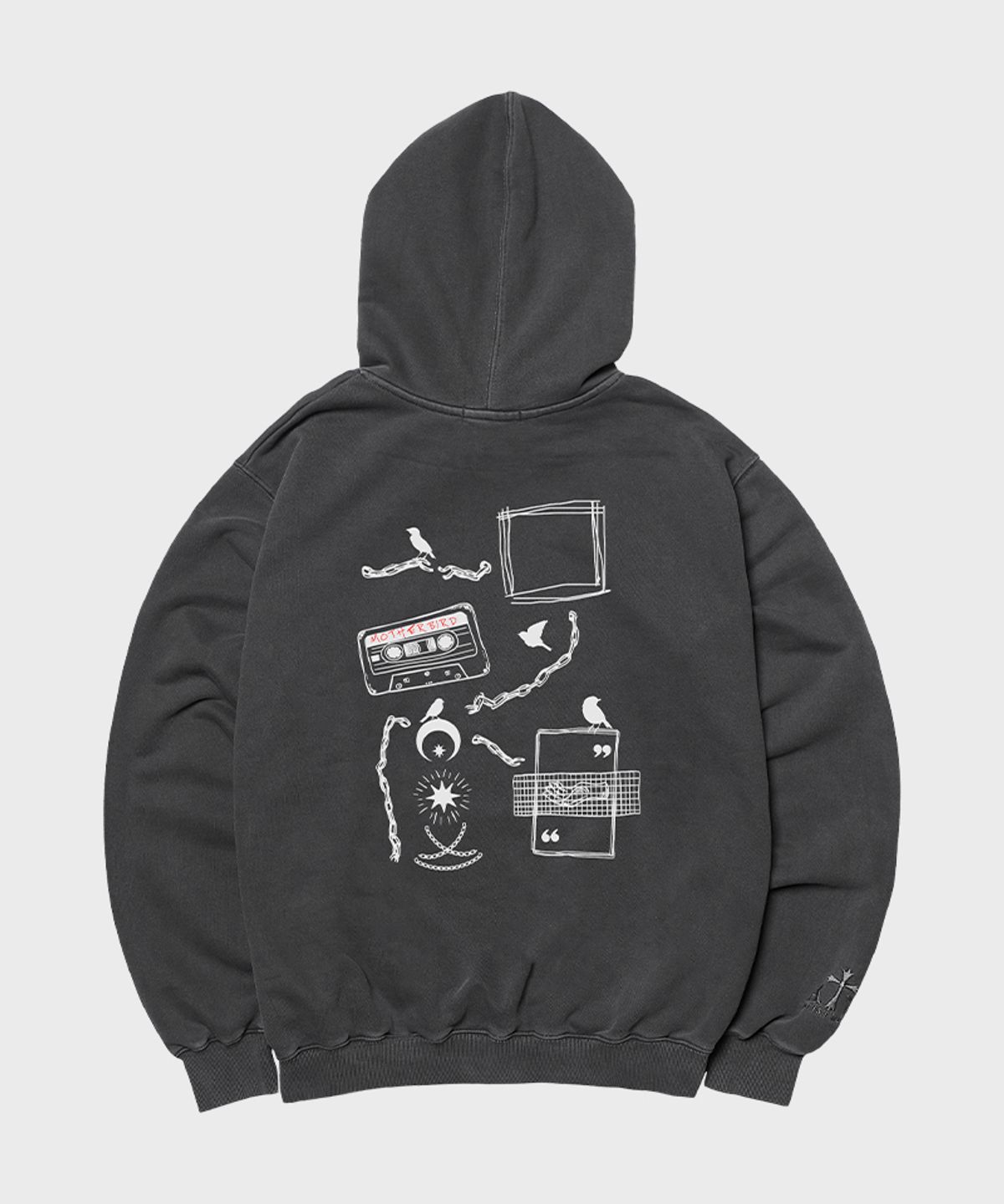 아티스트웨어(ARTISTWEAR) [ATW X 마더버드] 넥서스 피그먼트 후드