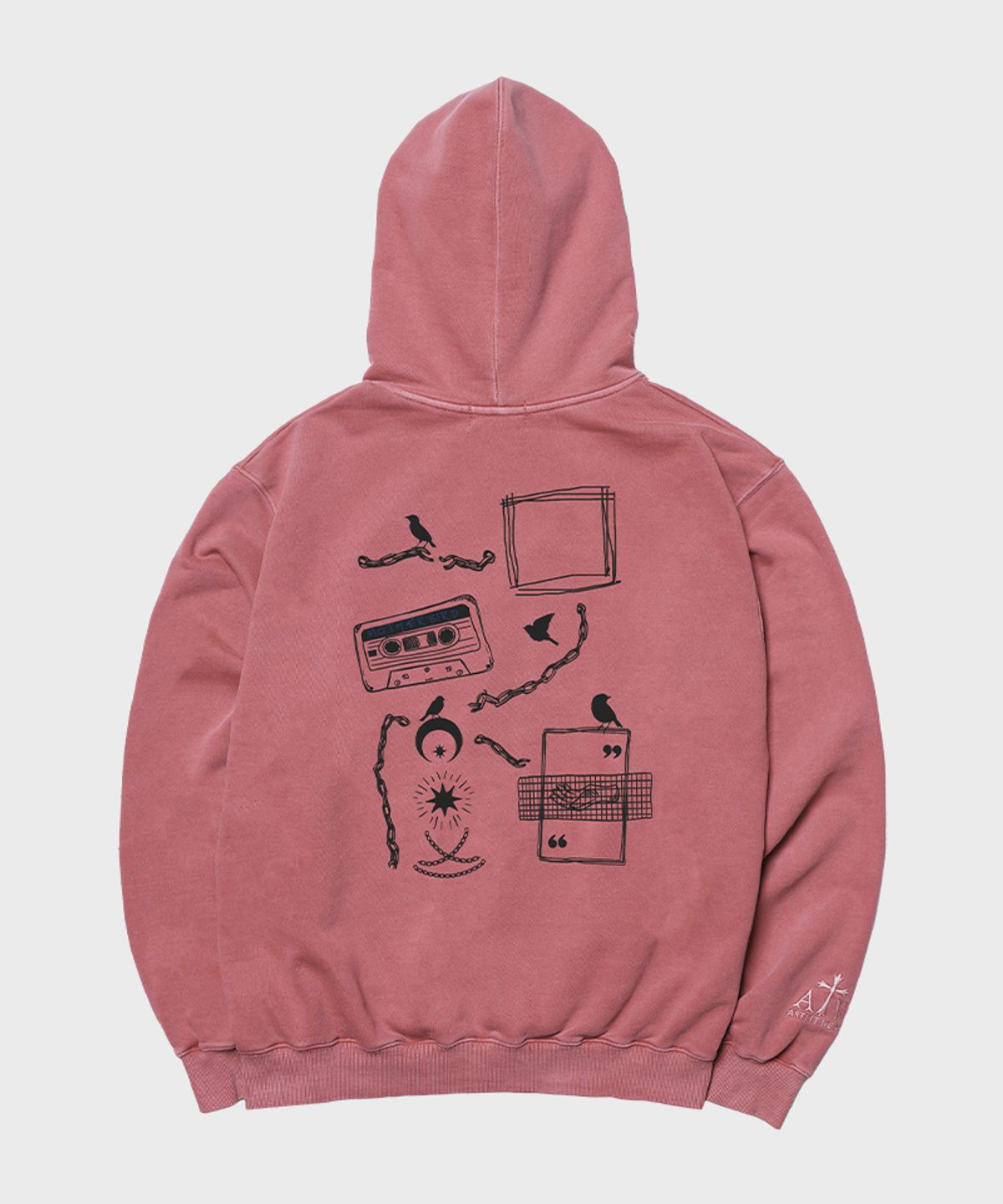 아티스트웨어(ARTISTWEAR) [ATW X 마더버드] 넥서스 피그먼트 후드