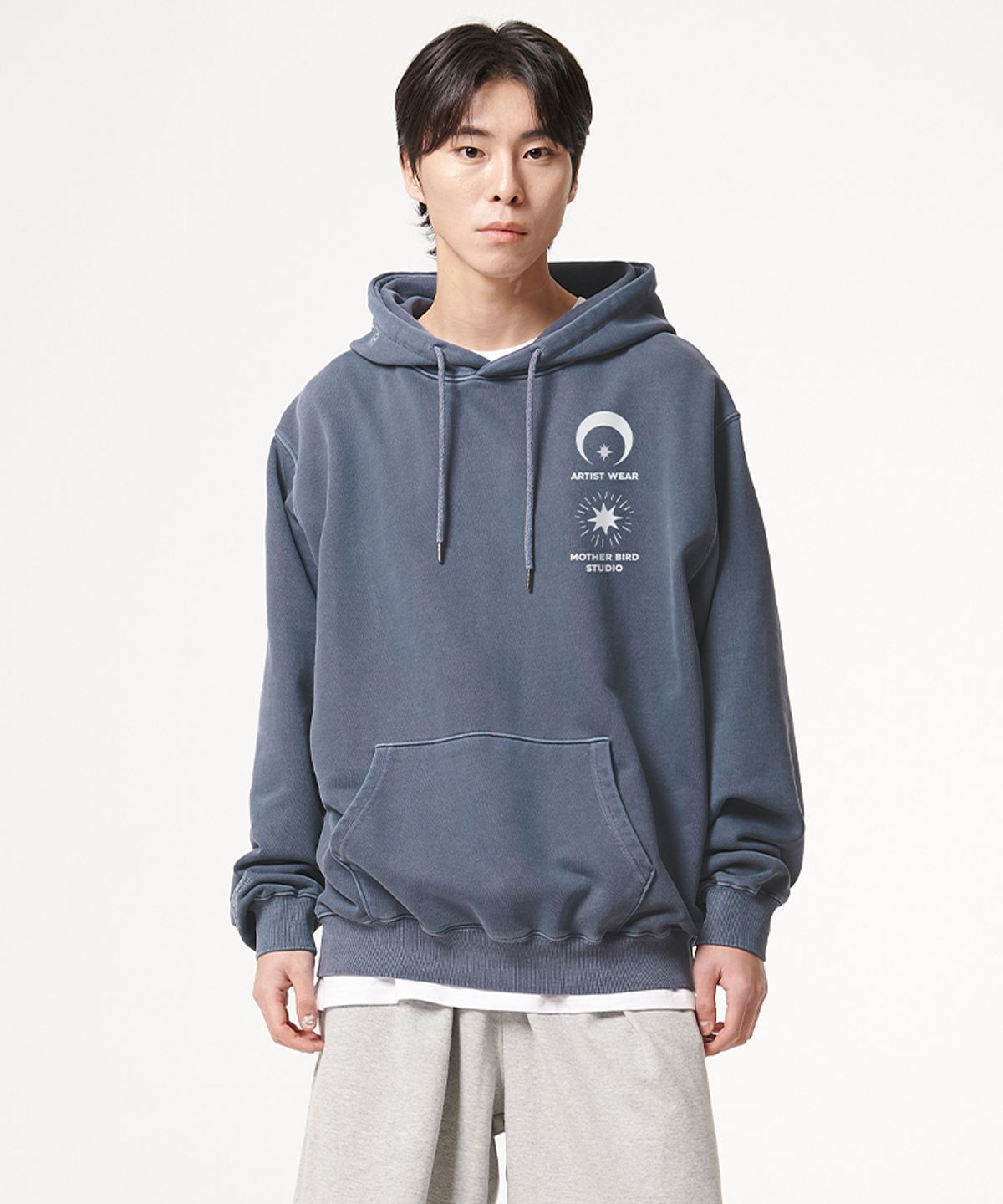 아티스트웨어(ARTISTWEAR) [ATW X 마더버드] 넥서스 피그먼트 후드