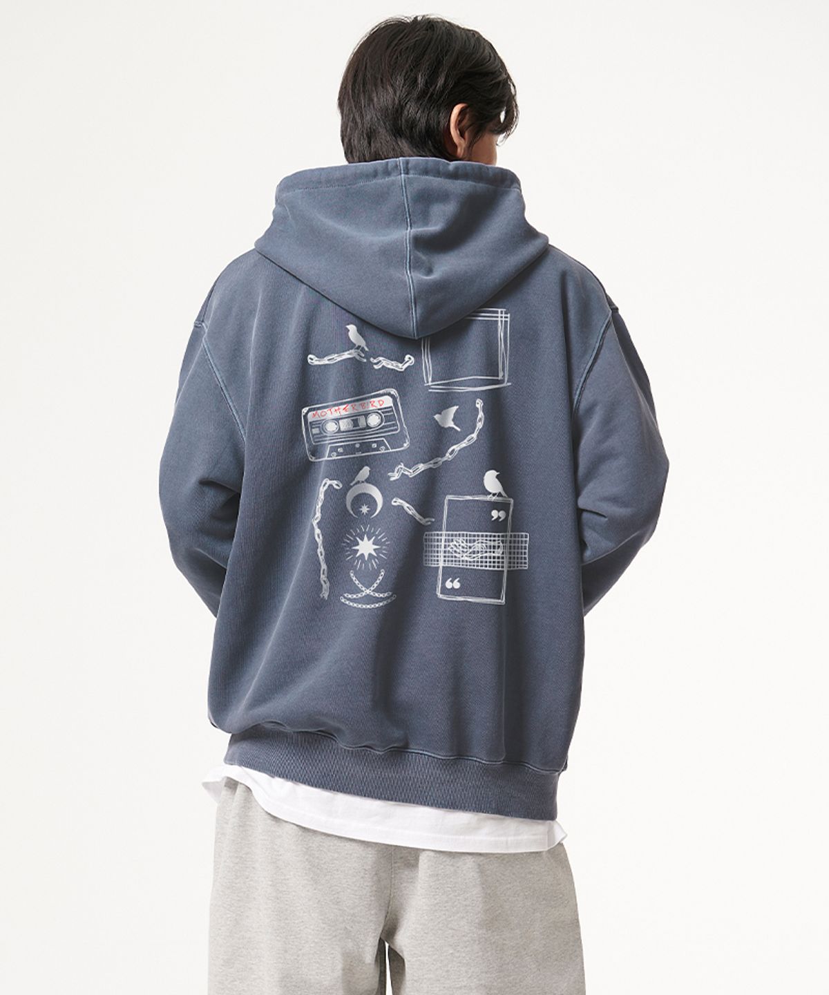 아티스트웨어(ARTISTWEAR) [ATW X 마더버드] 넥서스 피그먼트 후드
