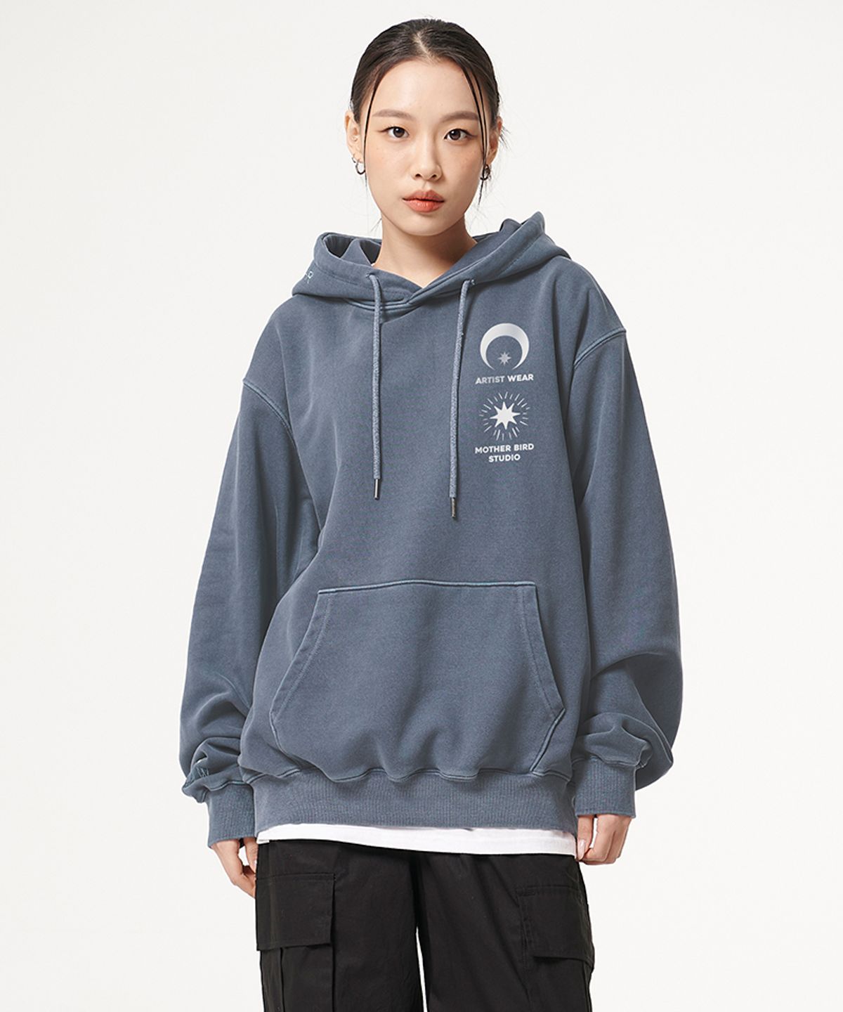 아티스트웨어(ARTISTWEAR) [ATW X 마더버드] 넥서스 피그먼트 후드