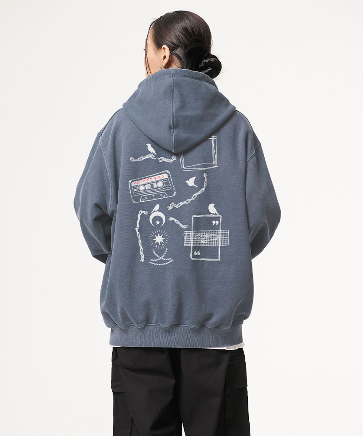 아티스트웨어(ARTISTWEAR) [ATW X 마더버드] 넥서스 피그먼트 후드