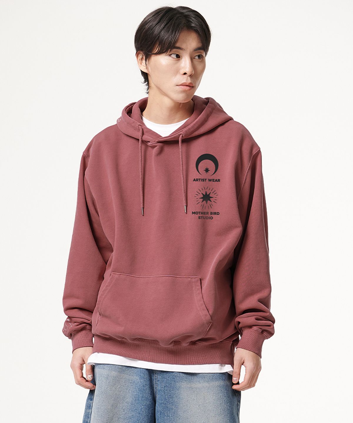 아티스트웨어(ARTISTWEAR) [ATW X 마더버드] 넥서스 피그먼트 후드