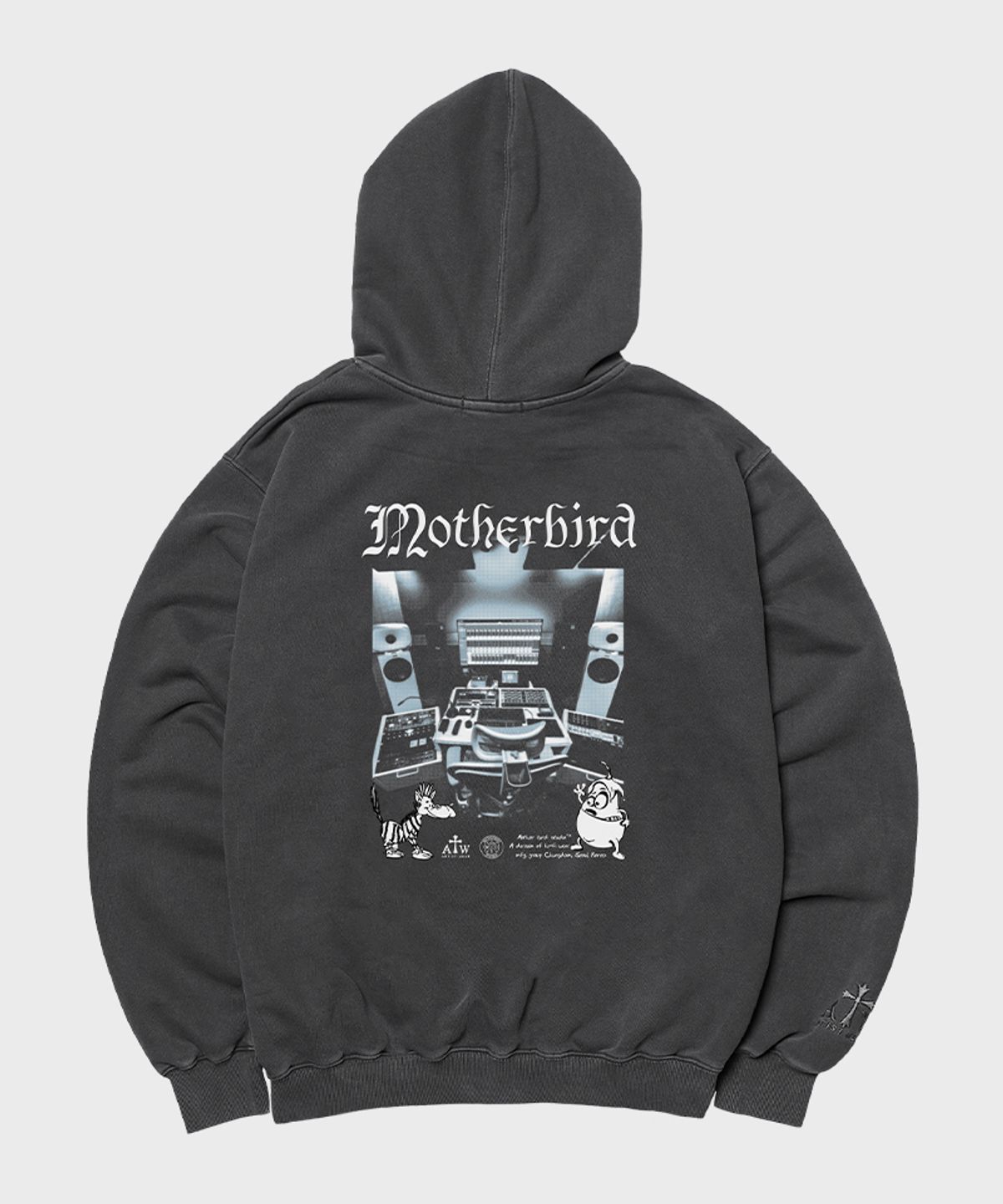 아티스트웨어(ARTISTWEAR) [ATW X 마더버드] 마스터링 피그먼트 후드