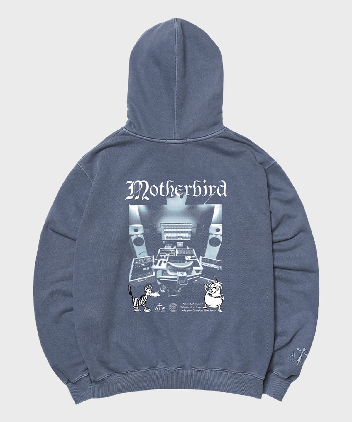 아티스트웨어(ARTISTWEAR) [ATW X 마더버드] 마스터링 피그먼트 후드