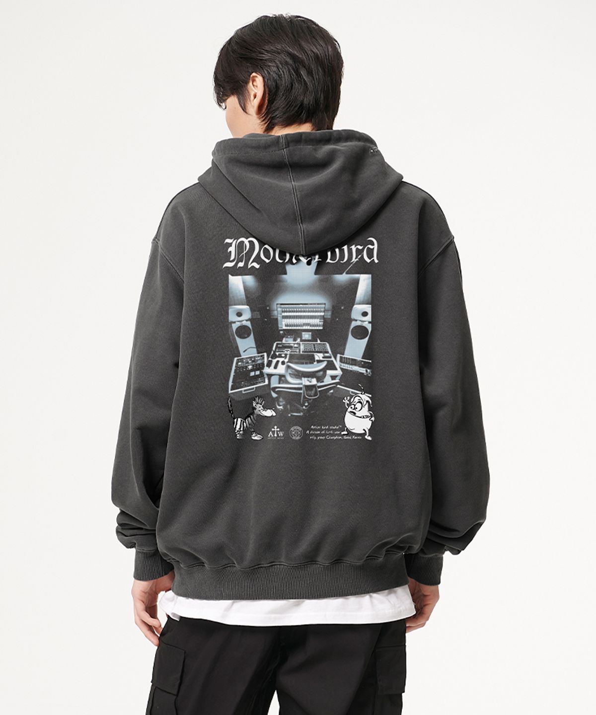 아티스트웨어(ARTISTWEAR) [ATW X 마더버드] 마스터링 피그먼트 후드