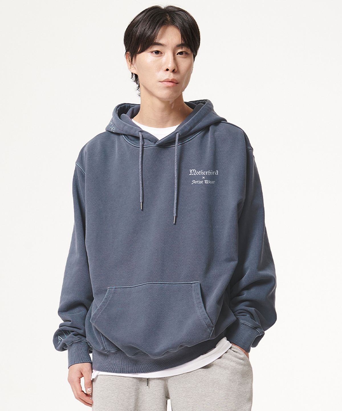 아티스트웨어(ARTISTWEAR) [ATW X 마더버드] 마스터링 피그먼트 후드
