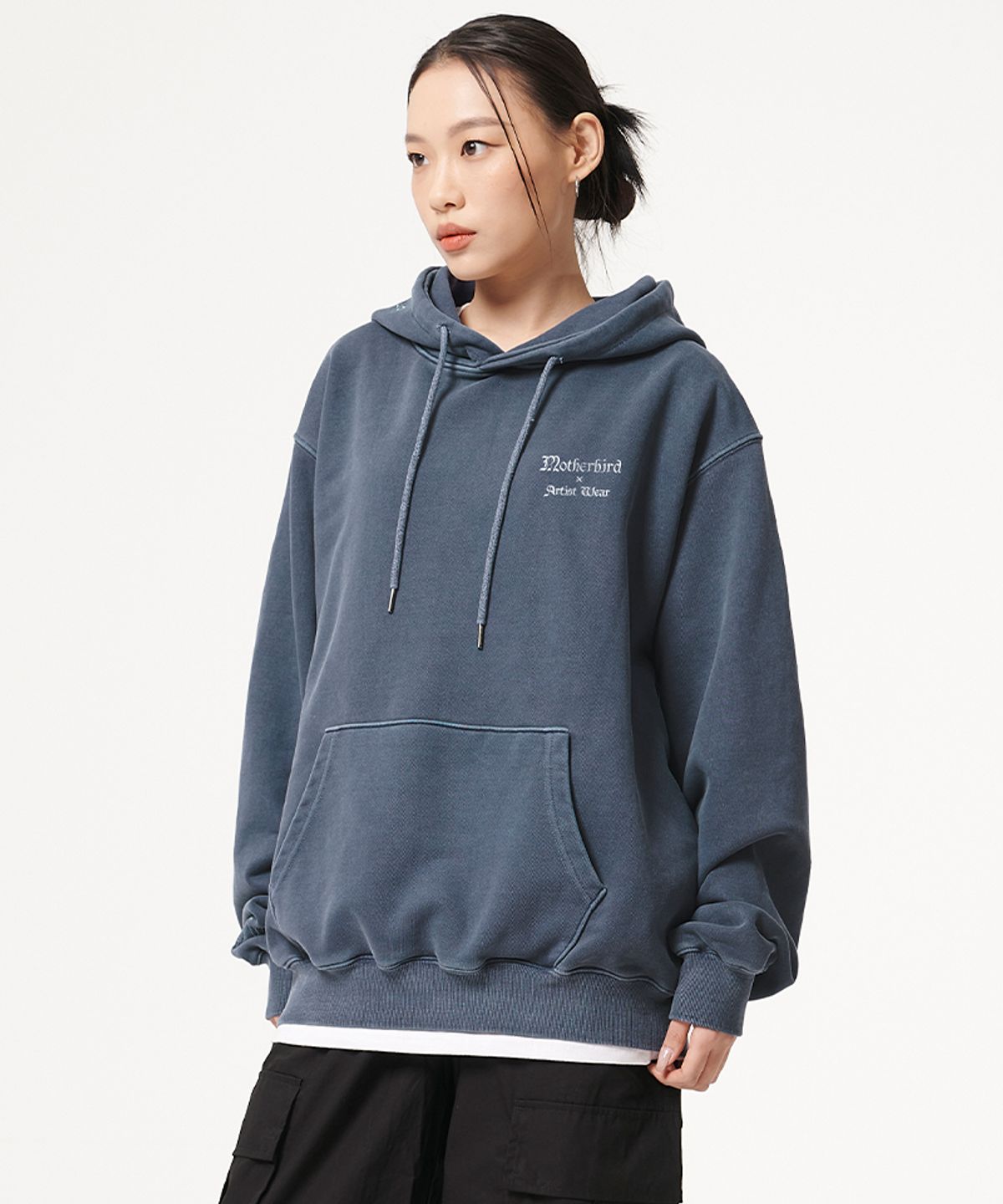 아티스트웨어(ARTISTWEAR) [ATW X 마더버드] 마스터링 피그먼트 후드