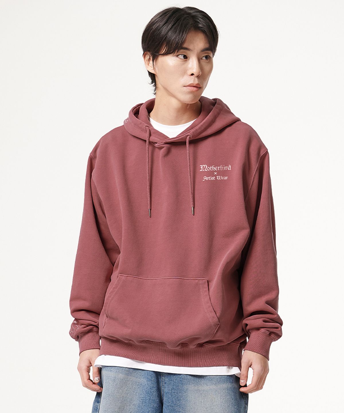 아티스트웨어(ARTISTWEAR) [ATW X 마더버드] 마스터링 피그먼트 후드