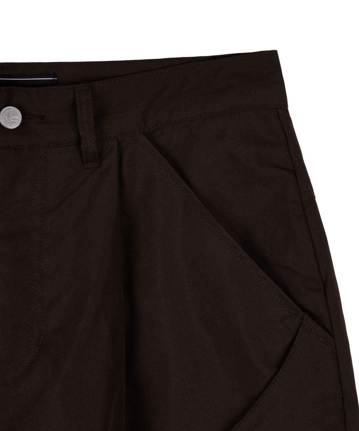 아이돈워너셀(IDWS) Utility Cargo Bermuda Shorts Brown