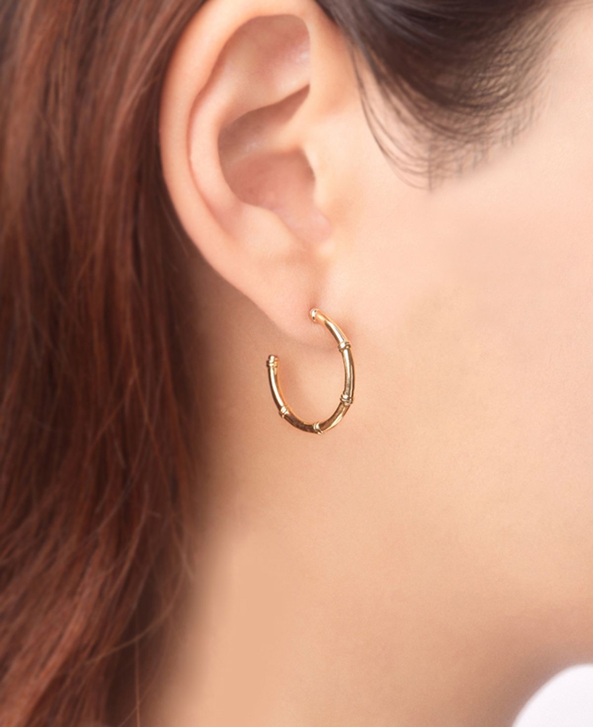 베누아(BENOIT) ER04GL Roman Slim Earrings [Gold]