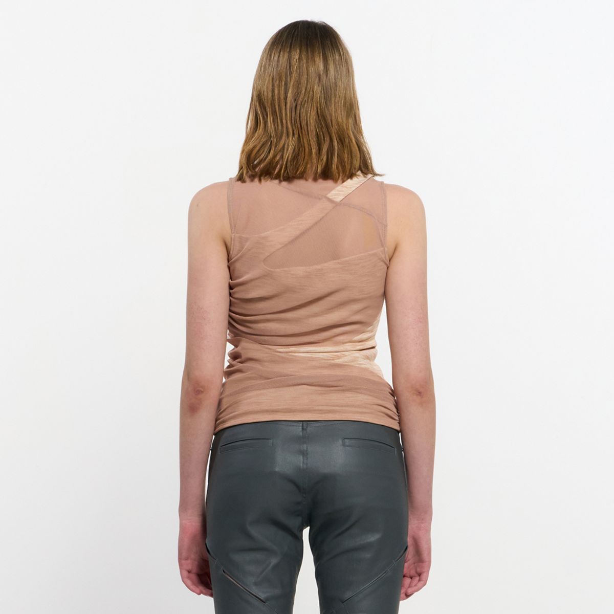 킴지수(KIMZISU) Layered Sleeveless _ BEIGE