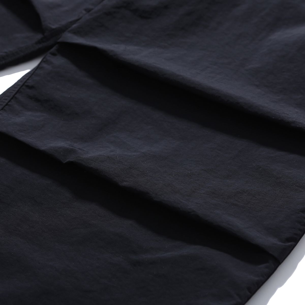모이프(MOIF) [SS24]OVER FTG PANTS / BLACK RIPSTOP