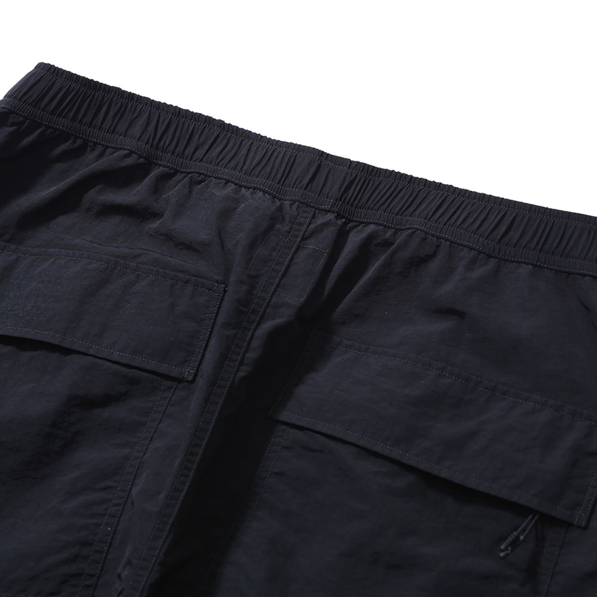 모이프(MOIF) [SS24]OVER FTG PANTS / BLACK RIPSTOP