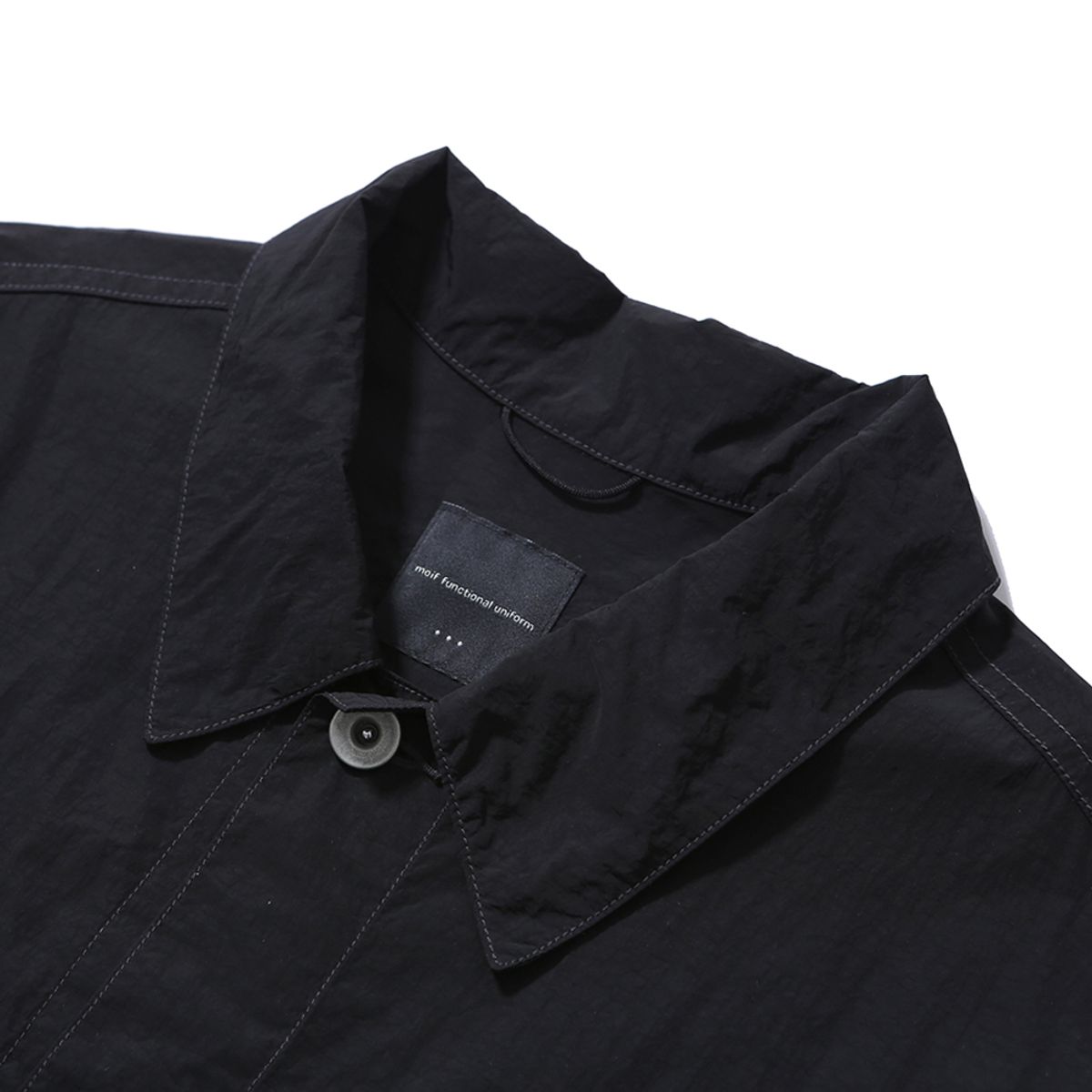 모이프(MOIF) [SS24]TRUCKER BLOUSON / BLACK