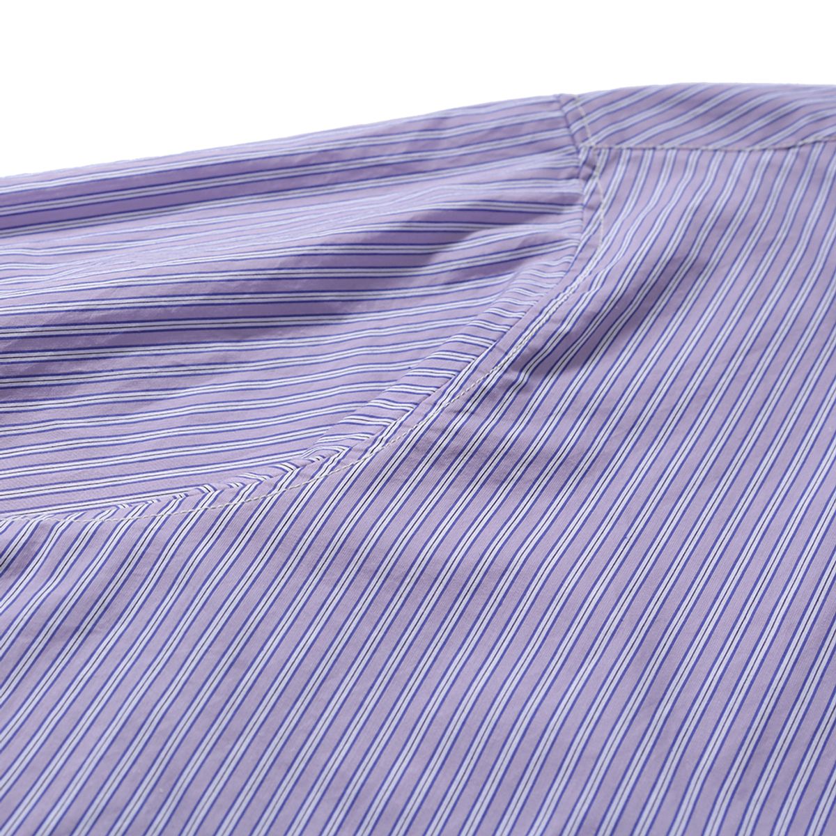 모이프(MOIF) [SS24]WIDE DRAWSTRING BLOUSON / PURPLE STRIPE
