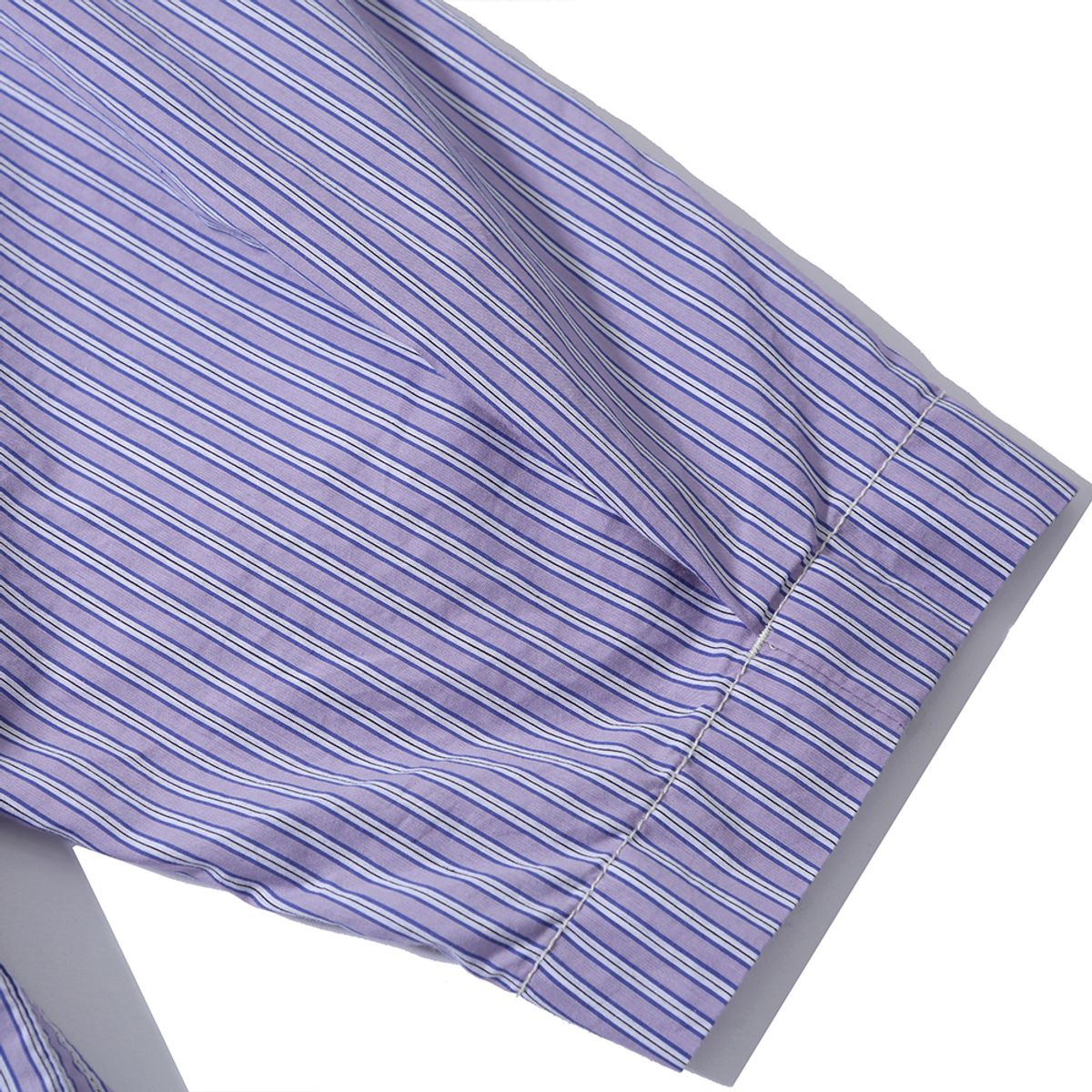 모이프(MOIF) [SS24]WIDE DRAWSTRING BLOUSON / PURPLE STRIPE