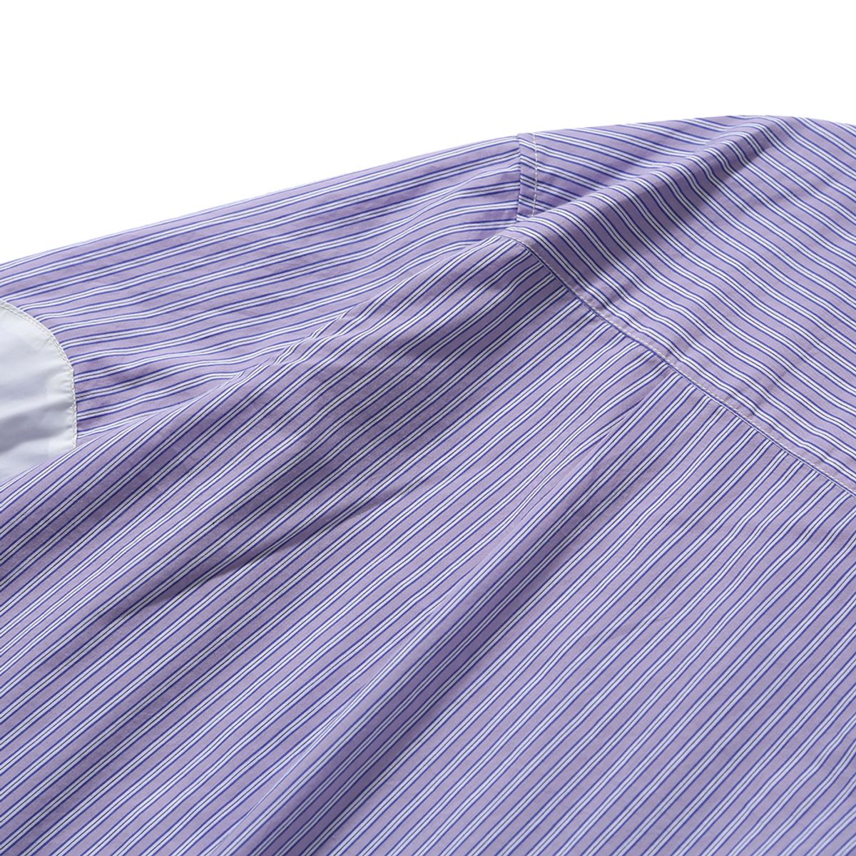모이프(MOIF) [SS24]WIDE DRAWSTRING BLOUSON / PURPLE STRIPE