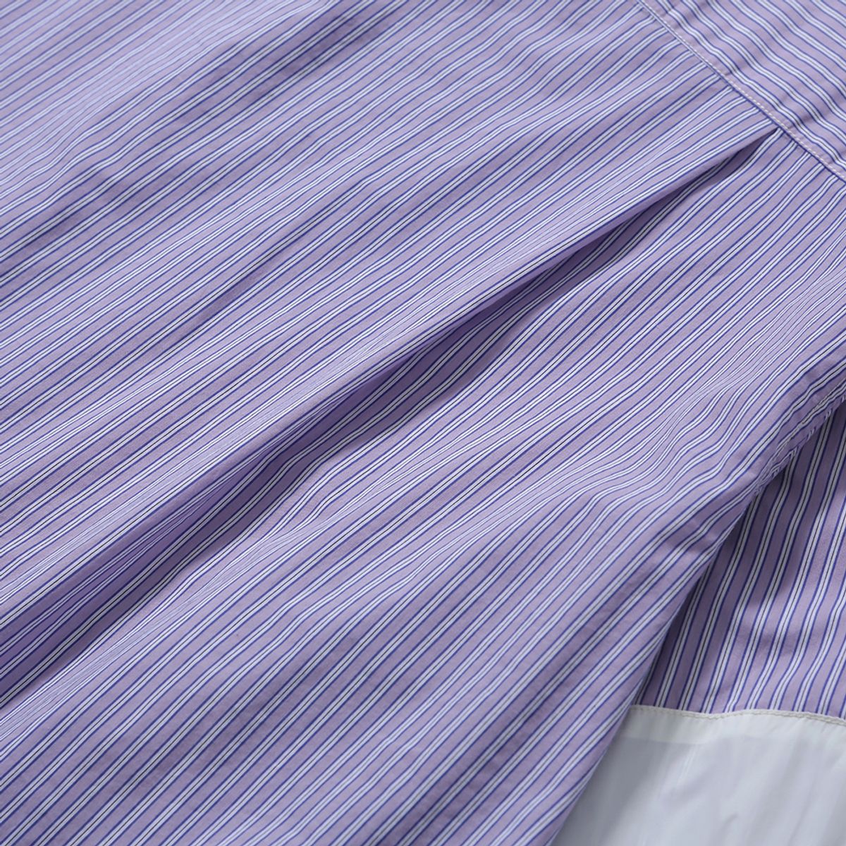 모이프(MOIF) [SS24]WIDE DRAWSTRING BLOUSON / PURPLE STRIPE