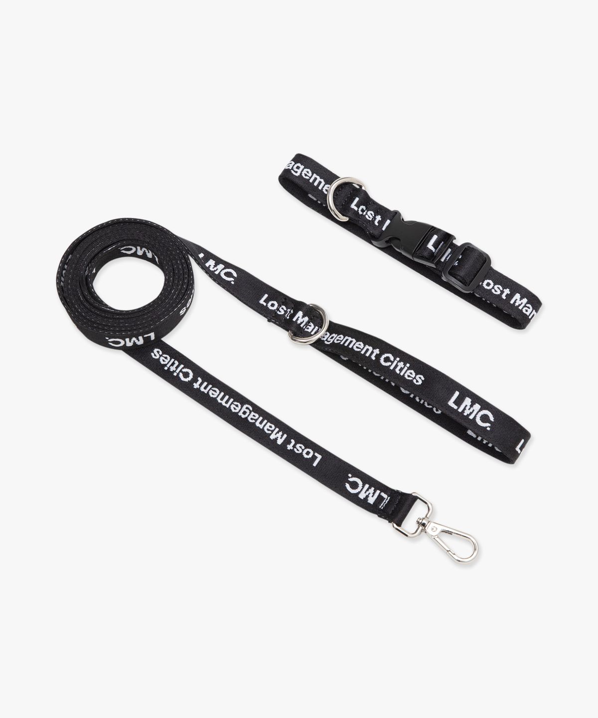 엘엠씨(LMC) LEASH & COLLAR black