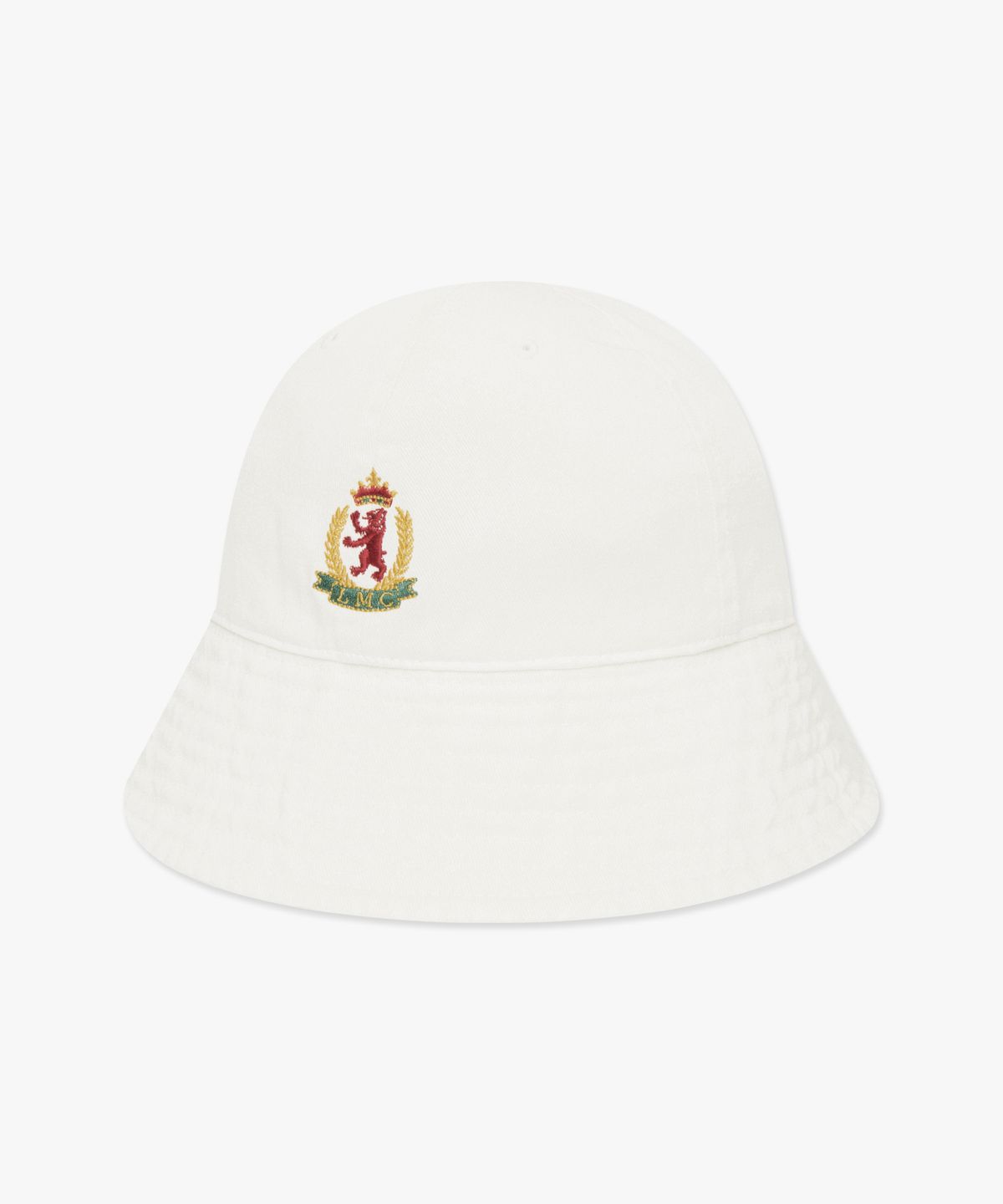 엘엠씨(LMC) BEAR CREST ROUND BUCKET HAT ivory