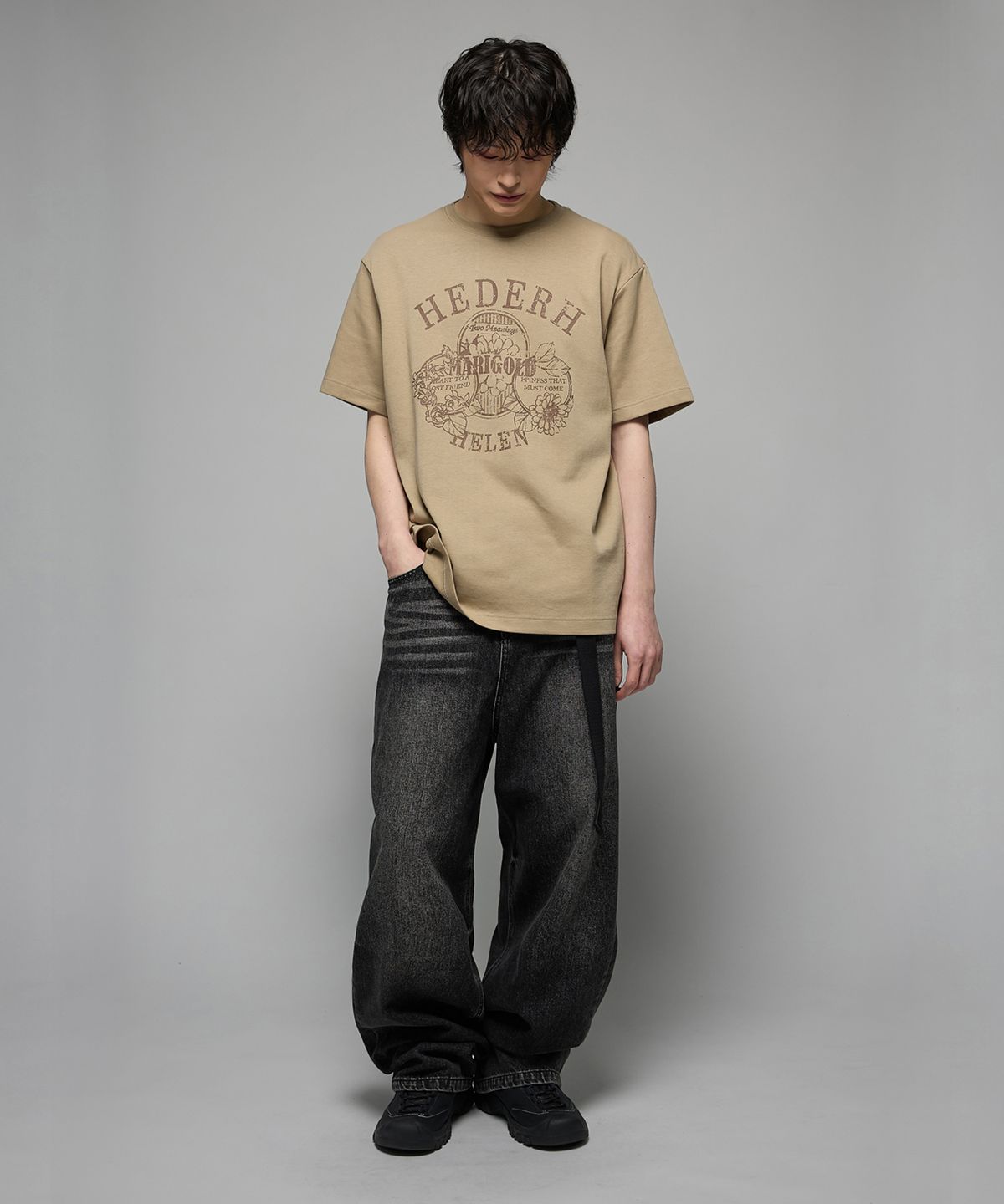 헤더헬렌(HEDER HELEN) FULLMOON BLACK JEANS