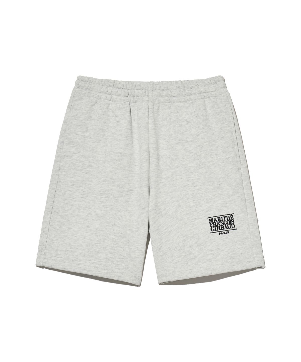 마리떼 키즈(MARITHÉ KIDS) KIDS CLASSIC LOGO SWEAT SHORTS light heather gray