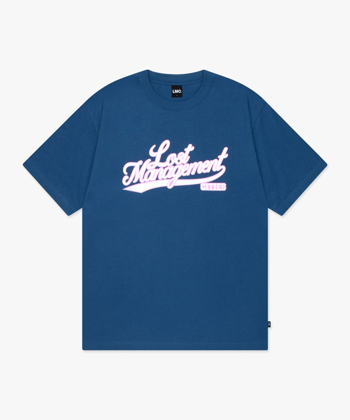엘엠씨(LMC) BASEBALL SCRIPT TEE dark blue