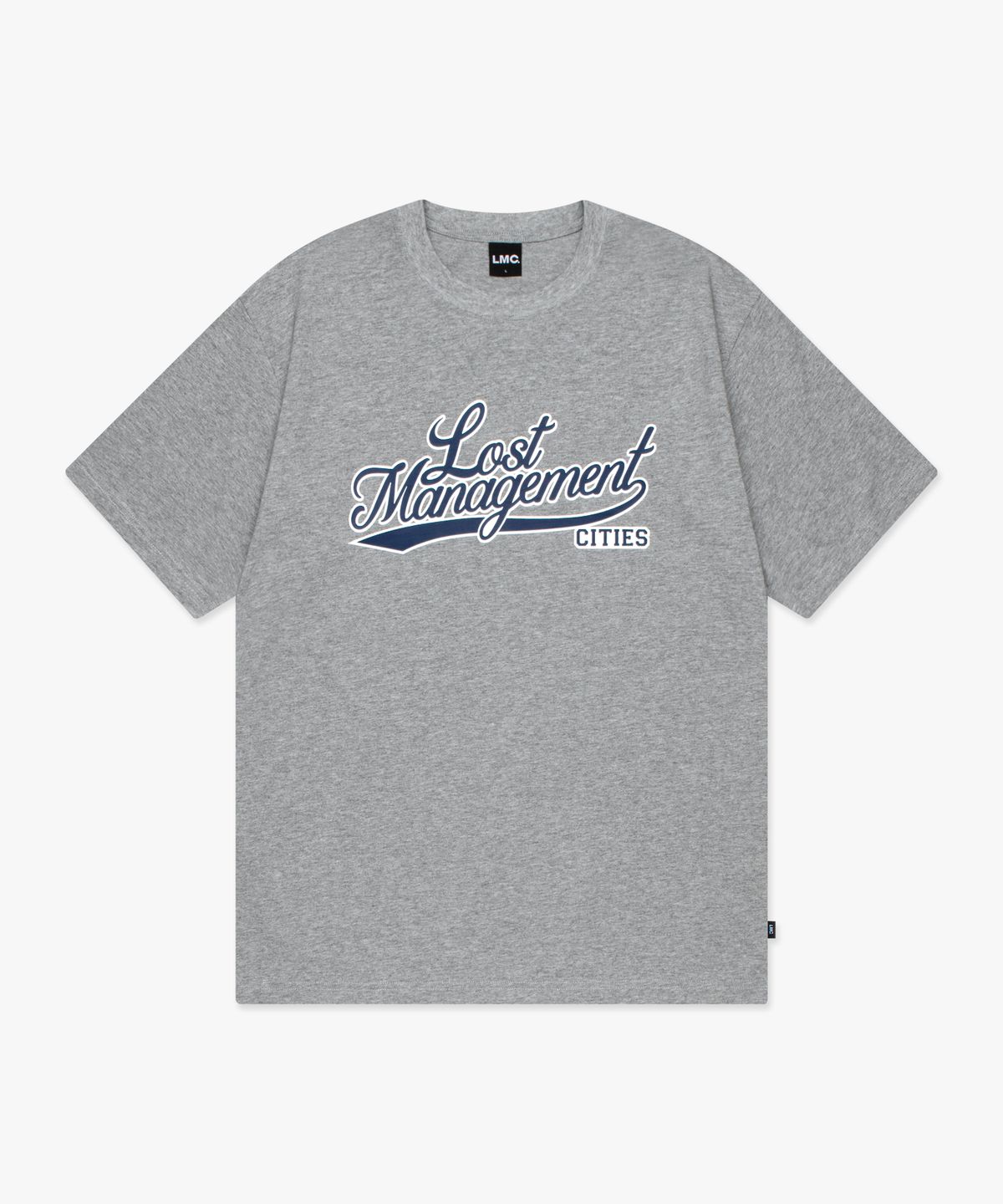 엘엠씨(LMC) BASEBALL SCRIPT TEE heather gray