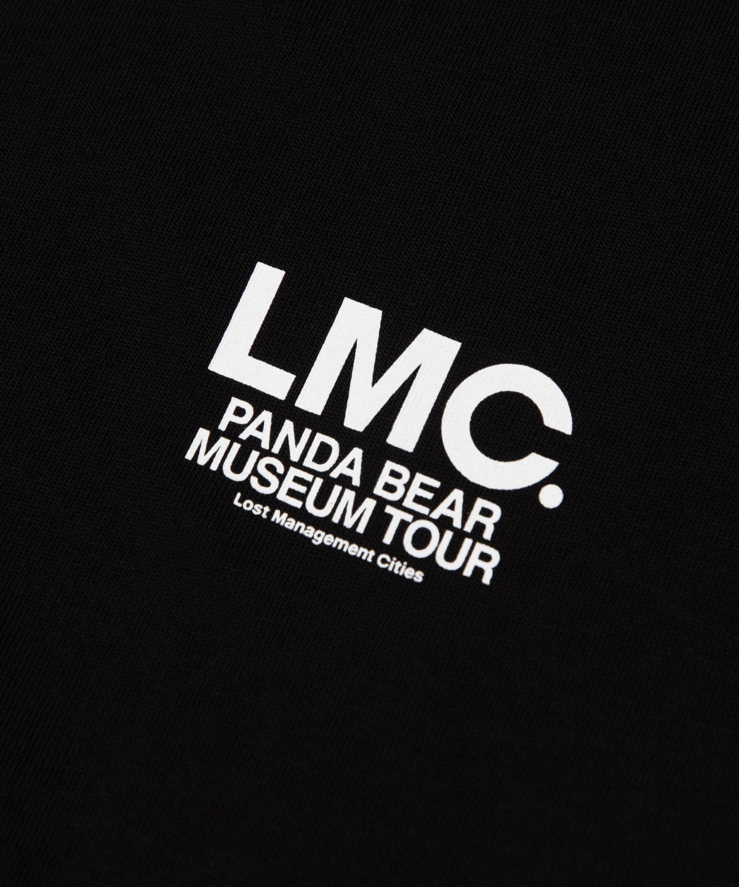 MUSINSA | LMC SUMMER TEDDY MUSEUM TOUR TEE black