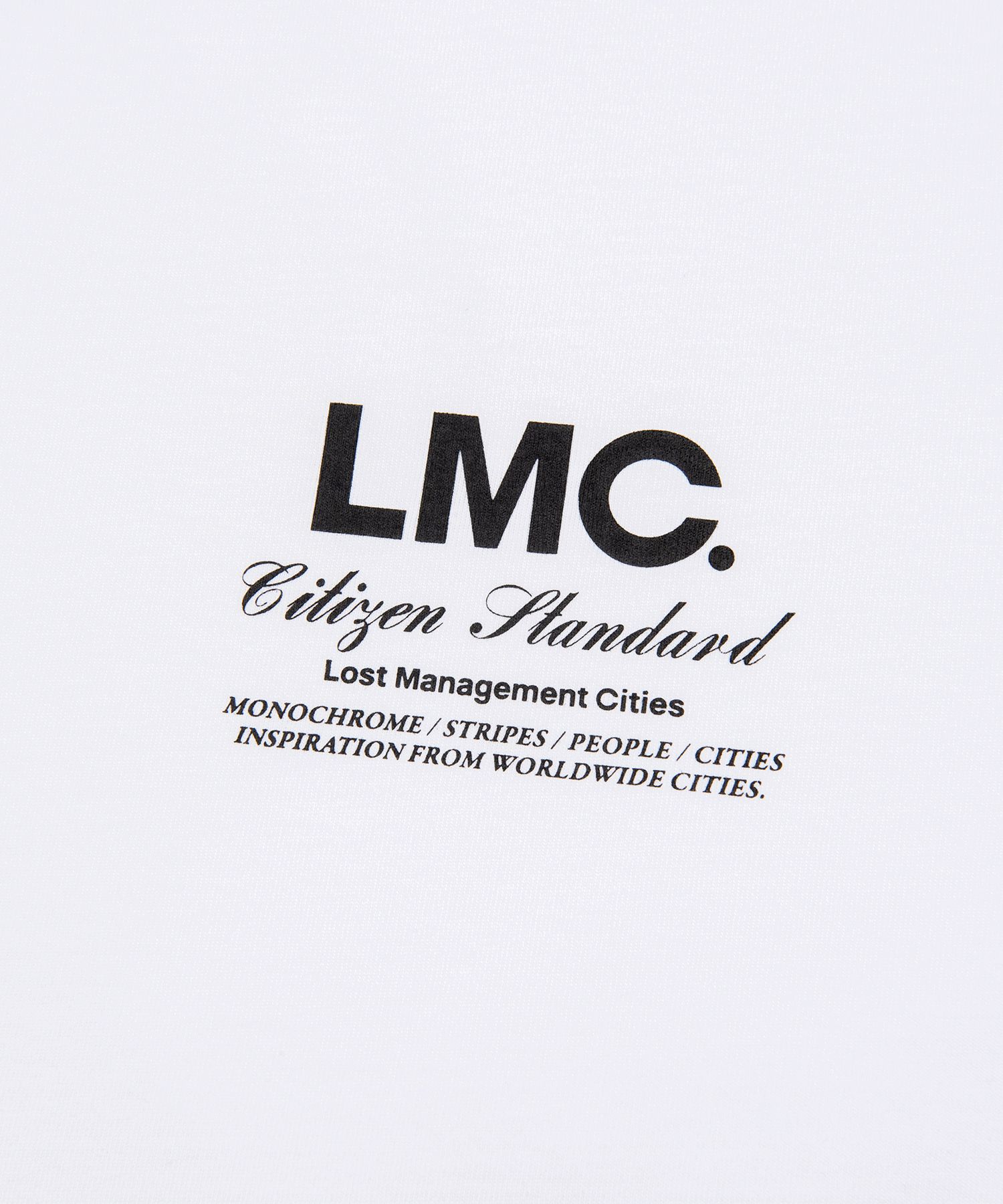■LMC■ FLYING CATS TEE white 0LM45STS207WHT LMC
