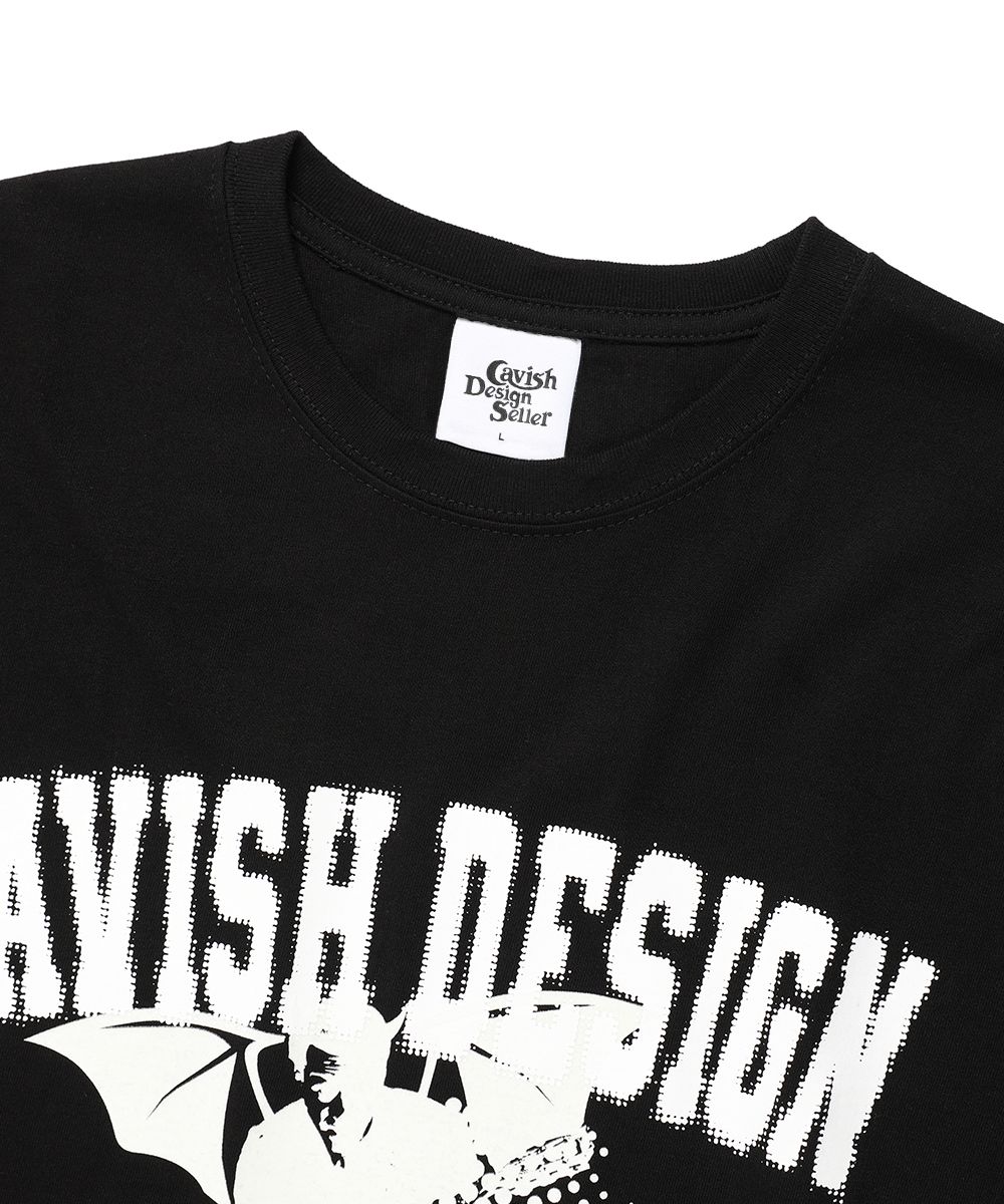【Cavish】23SS GUITAR SS TEE MUSINSA | CAVISH GUITAR DEVIL SS TEE BLACK(CV2EMUT505A)