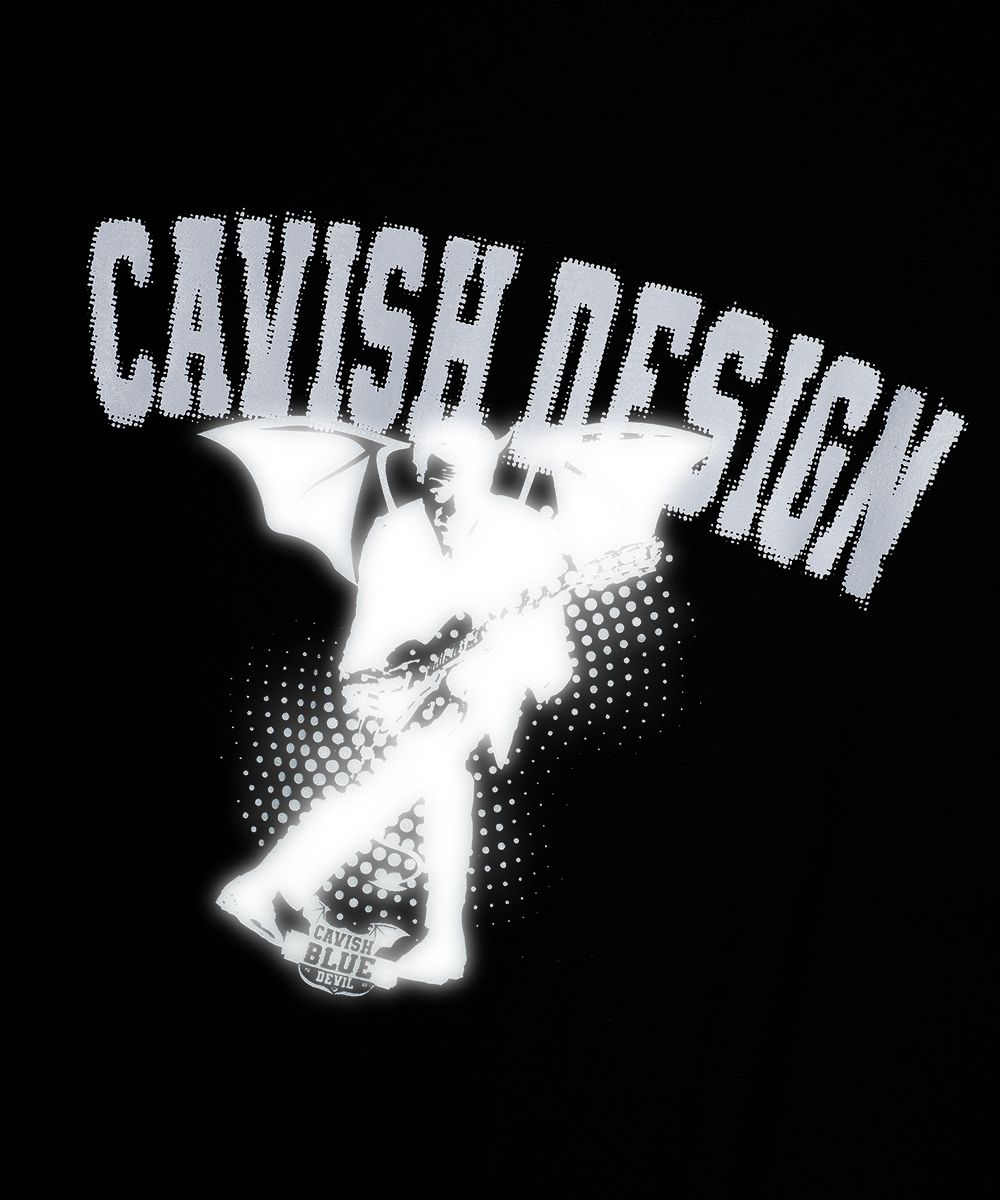【Cavish】23SS GUITAR SS TEE MUSINSA | CAVISH GUITAR DEVIL SS TEE BLACK(CV2EMUT505A)