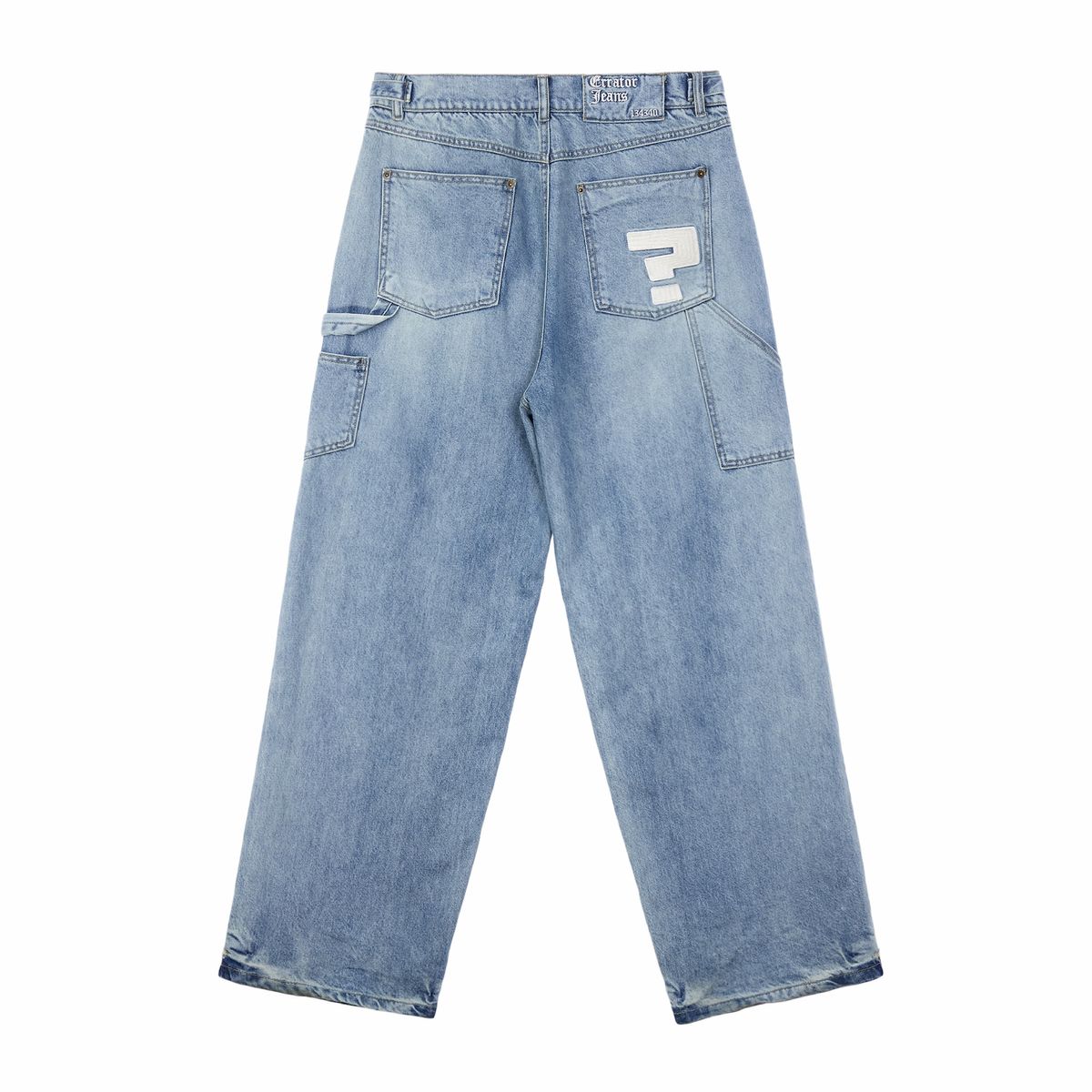 이알티알(ERTR) Denim Carpenter Jeans (Light Blue)